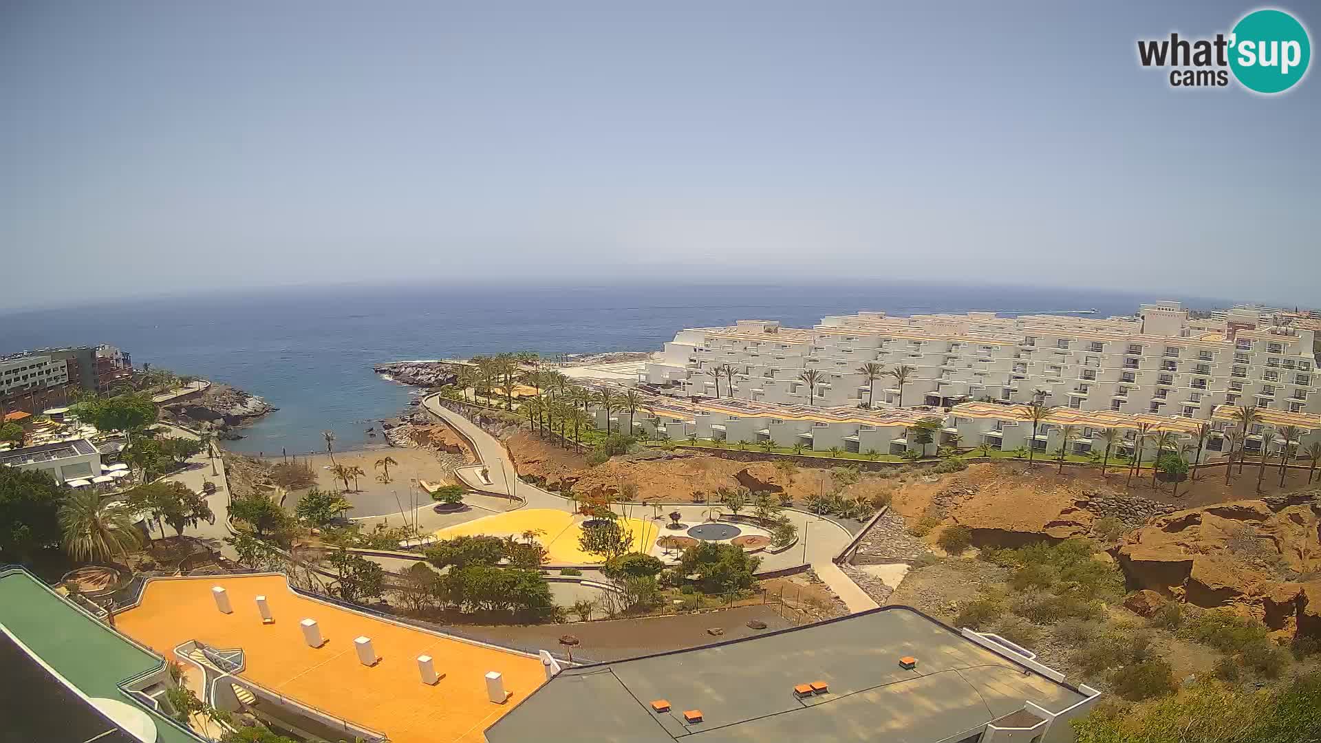 Webcam en direct Playa de Las Galgas – Playa Paraiso – île de La Gomera – Costa Adeje – Tenerife