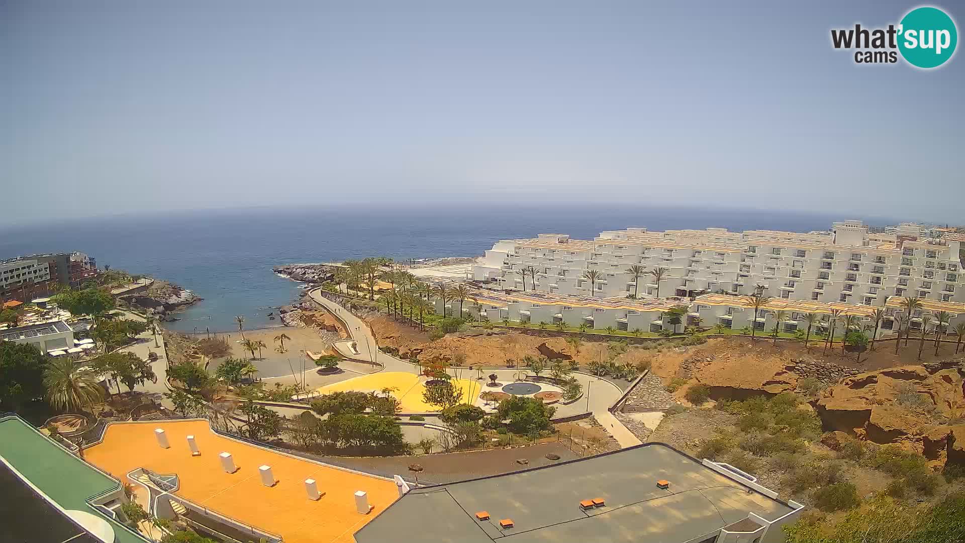 Webcam en direct Playa de Las Galgas – Playa Paraiso – île de La Gomera – Costa Adeje – Tenerife