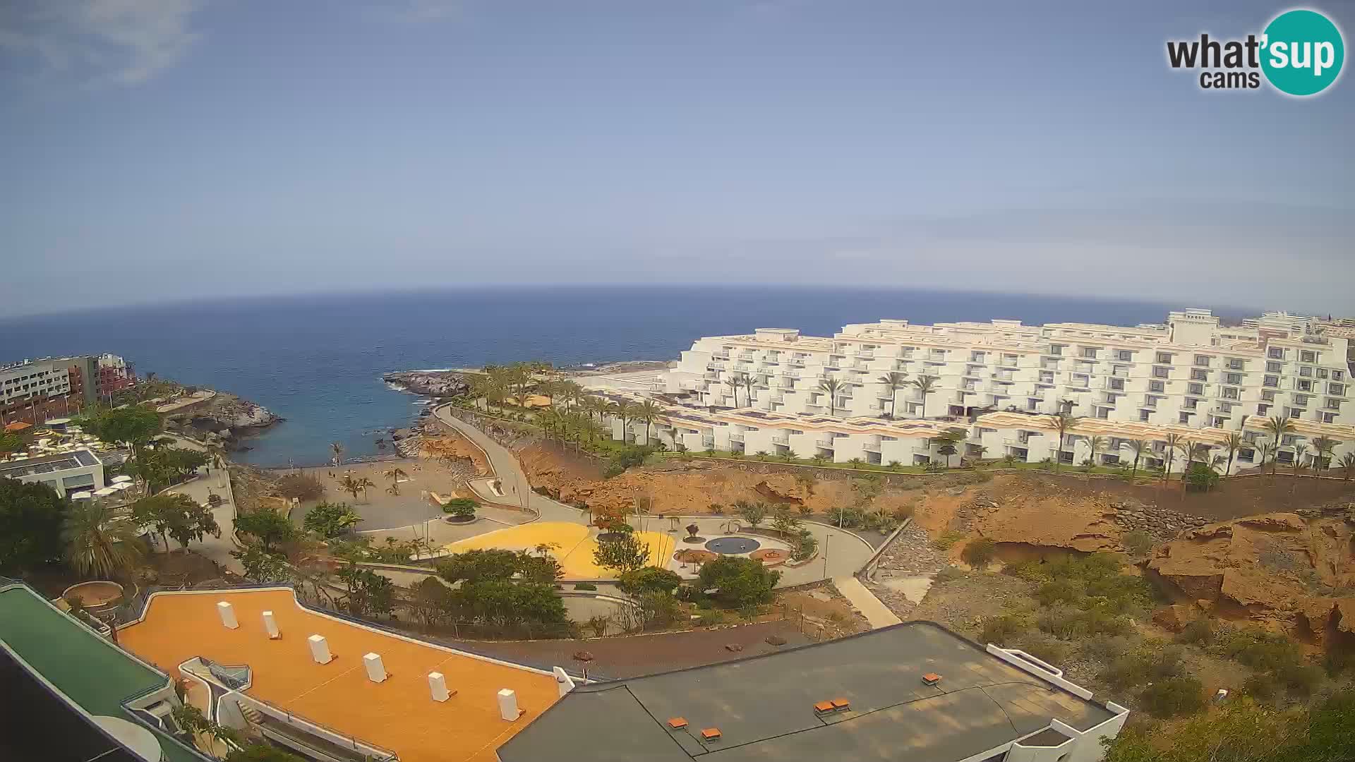 Web kamera uživo Playa de Las Galgas – Playa Paraiso – otok La Gomera – Costa Adeje – Tenerife
