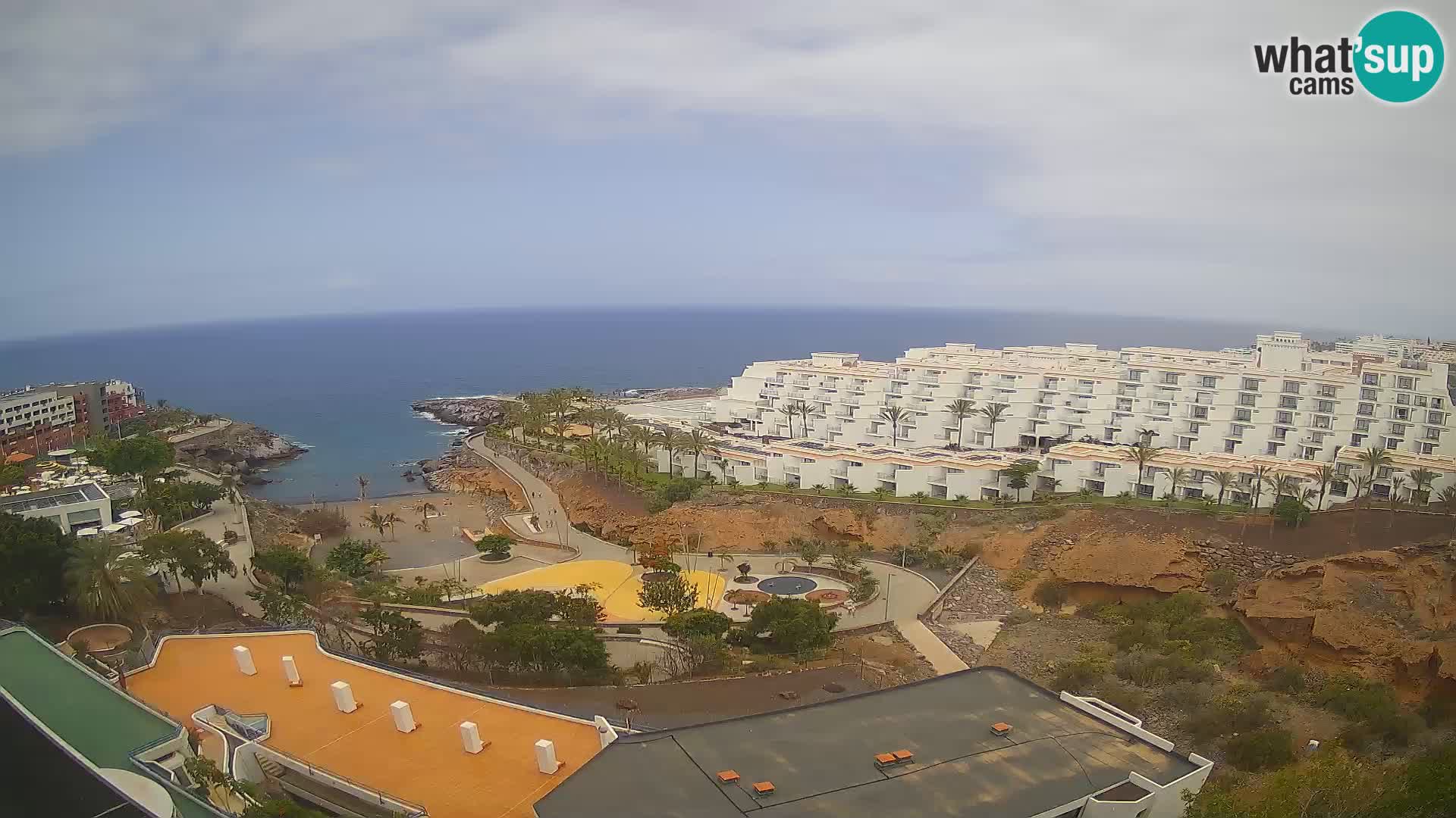 Webcam en direct Playa de Las Galgas – Playa Paraiso – île de La Gomera – Costa Adeje – Tenerife