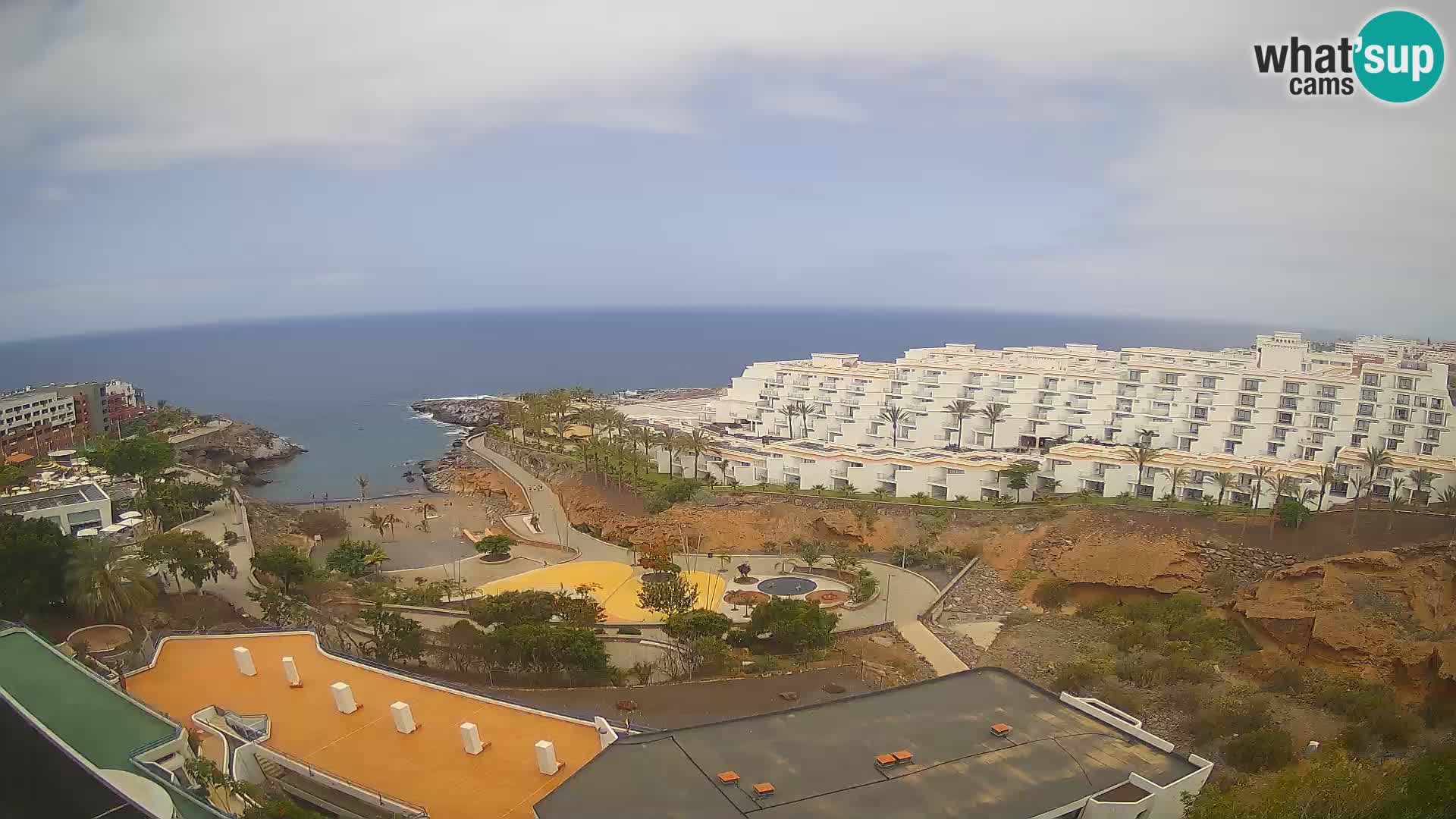 Webcam live spiaggia Las Galgas – Playa Paraiso – Isola La Gomera – Costa Adeje – Tenerife