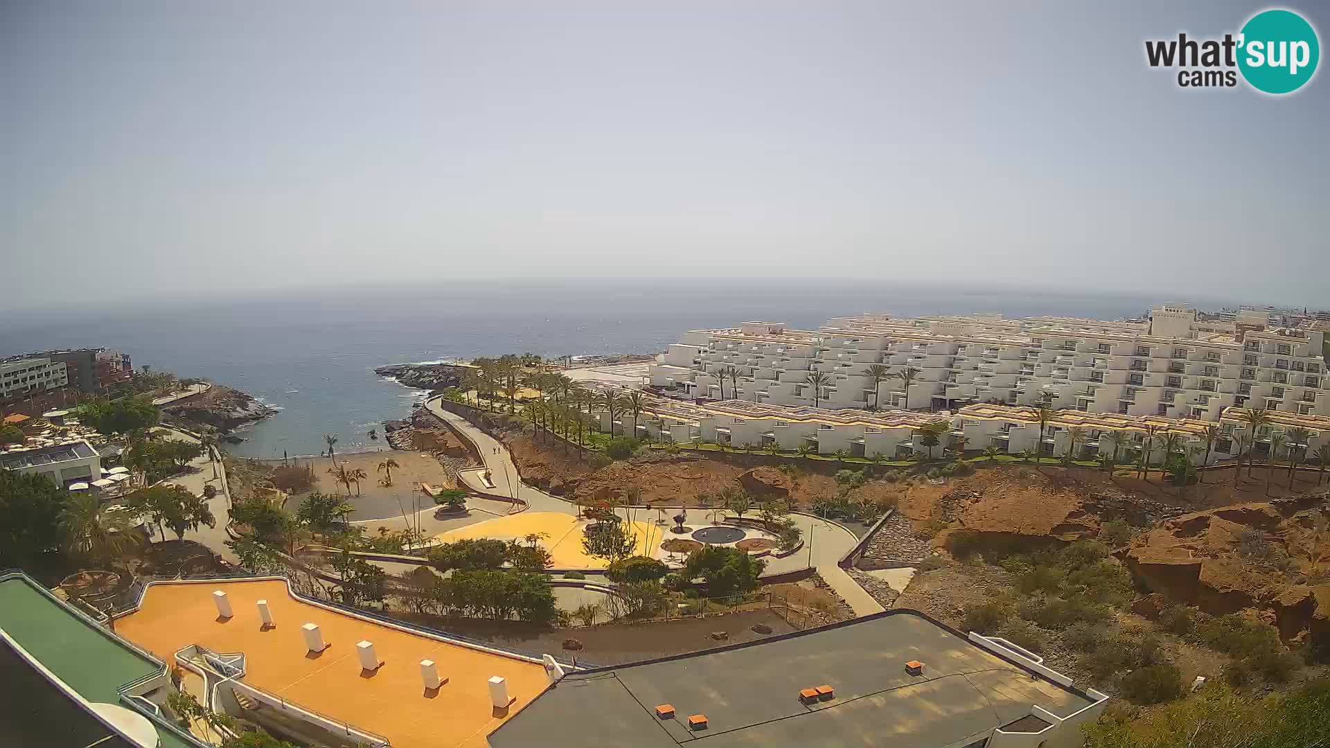 Webcam en direct Playa de Las Galgas – Playa Paraiso – île de La Gomera – Costa Adeje – Tenerife