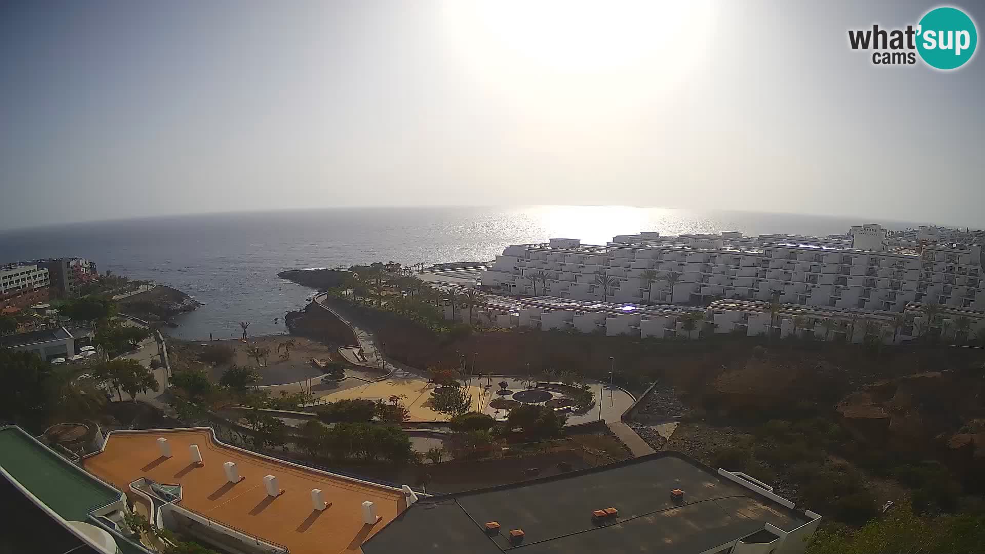Spletna kamera v živo Las Galgas plaža – Playa Paraiso – otok La Gomera – Costa Adeje – Tenerife