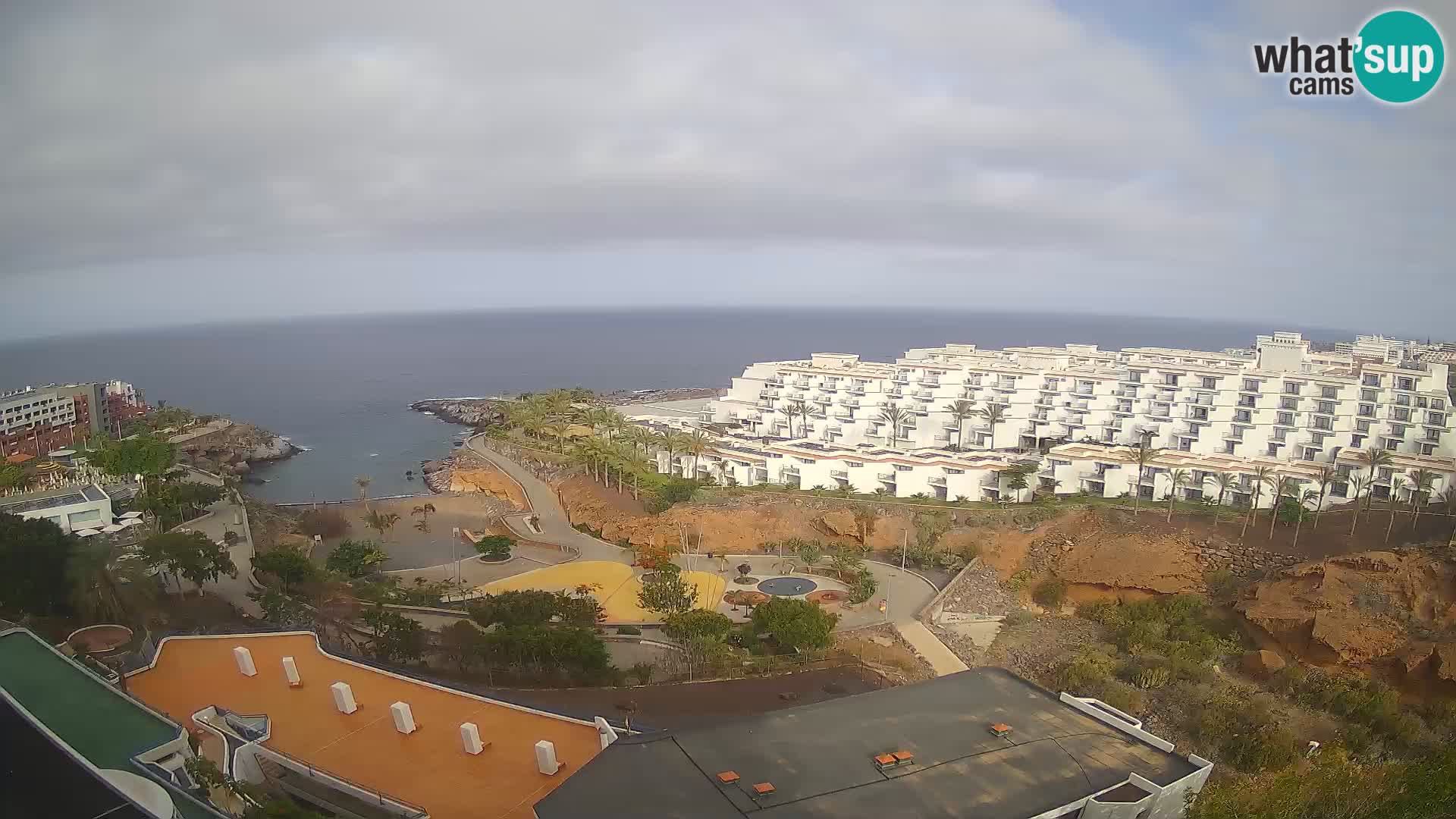 Webcam en vivo Playa de Las Galgas – Playa Paraíso – Isla de La Gomera – Costa Adeje – Tenerife