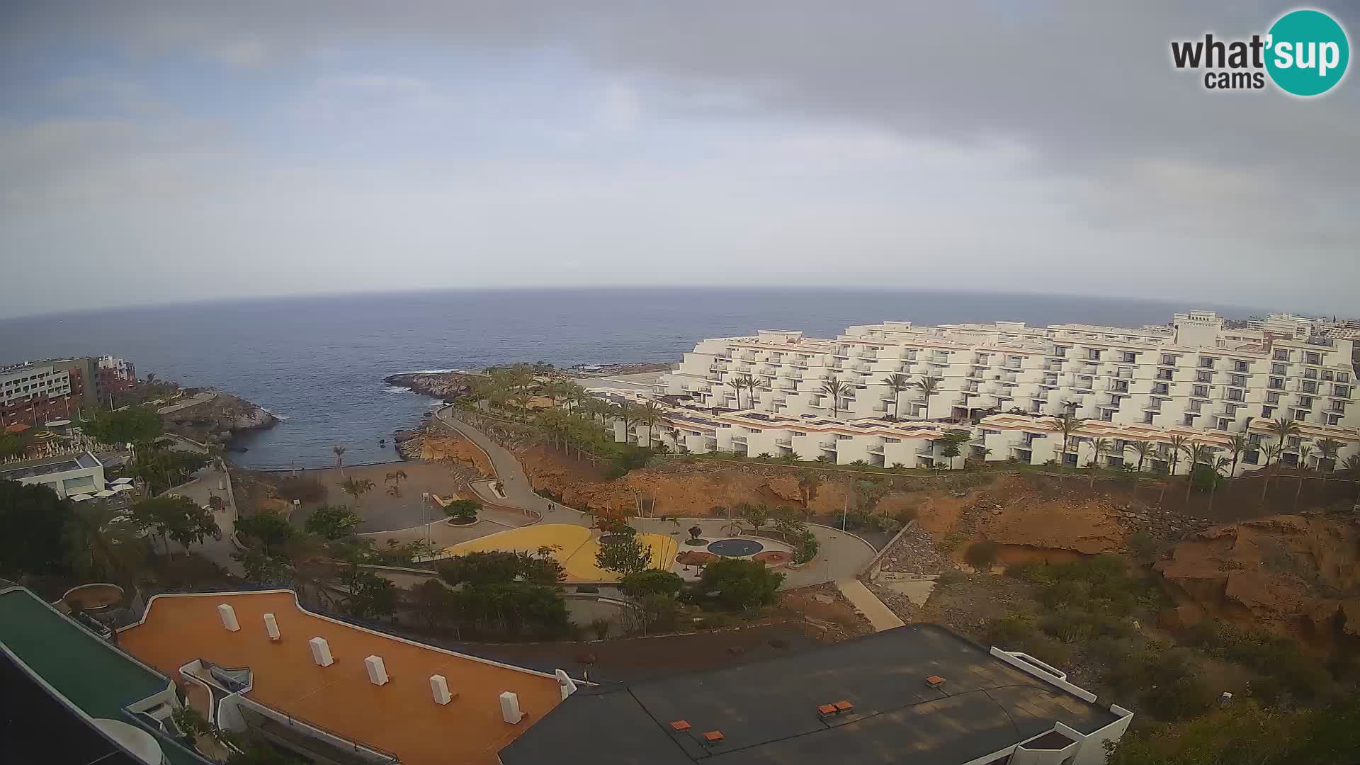 Webcam en vivo Playa de Las Galgas – Playa Paraíso – Isla de La Gomera – Costa Adeje – Tenerife