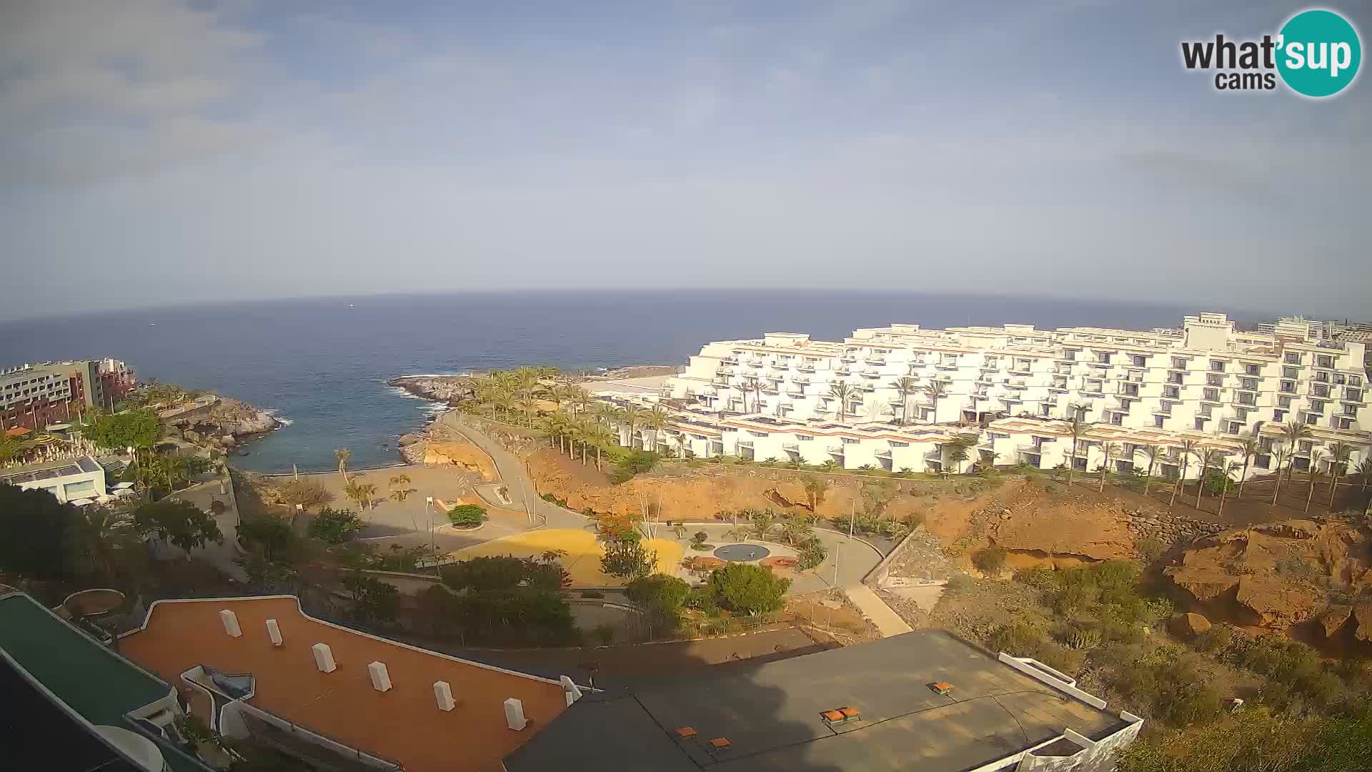 Live-Webcam Las Galgas Strand – Playa Paraiso – Insel La Gomera – Costa Adeje – Teneriffa