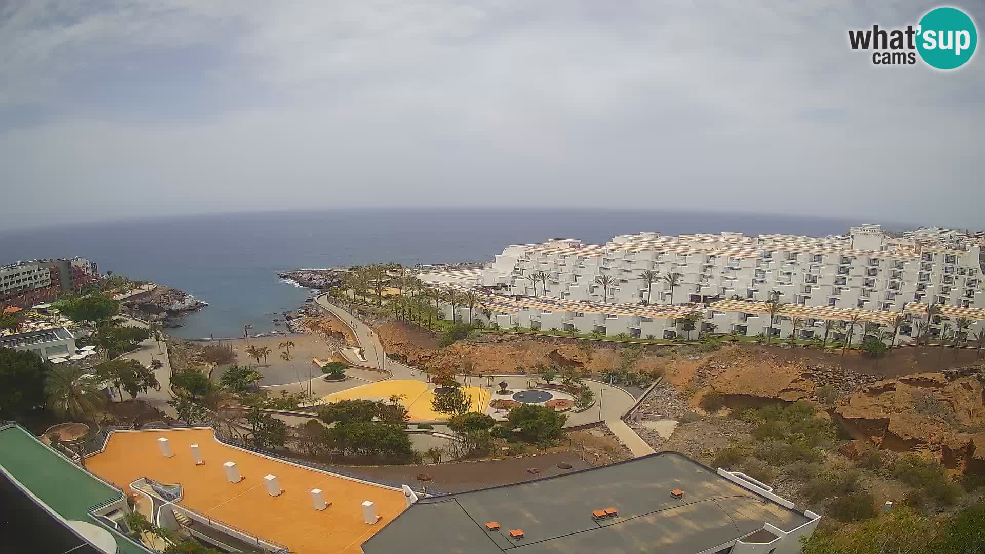 Web kamera uživo Playa de Las Galgas – Playa Paraiso – otok La Gomera – Costa Adeje – Tenerife