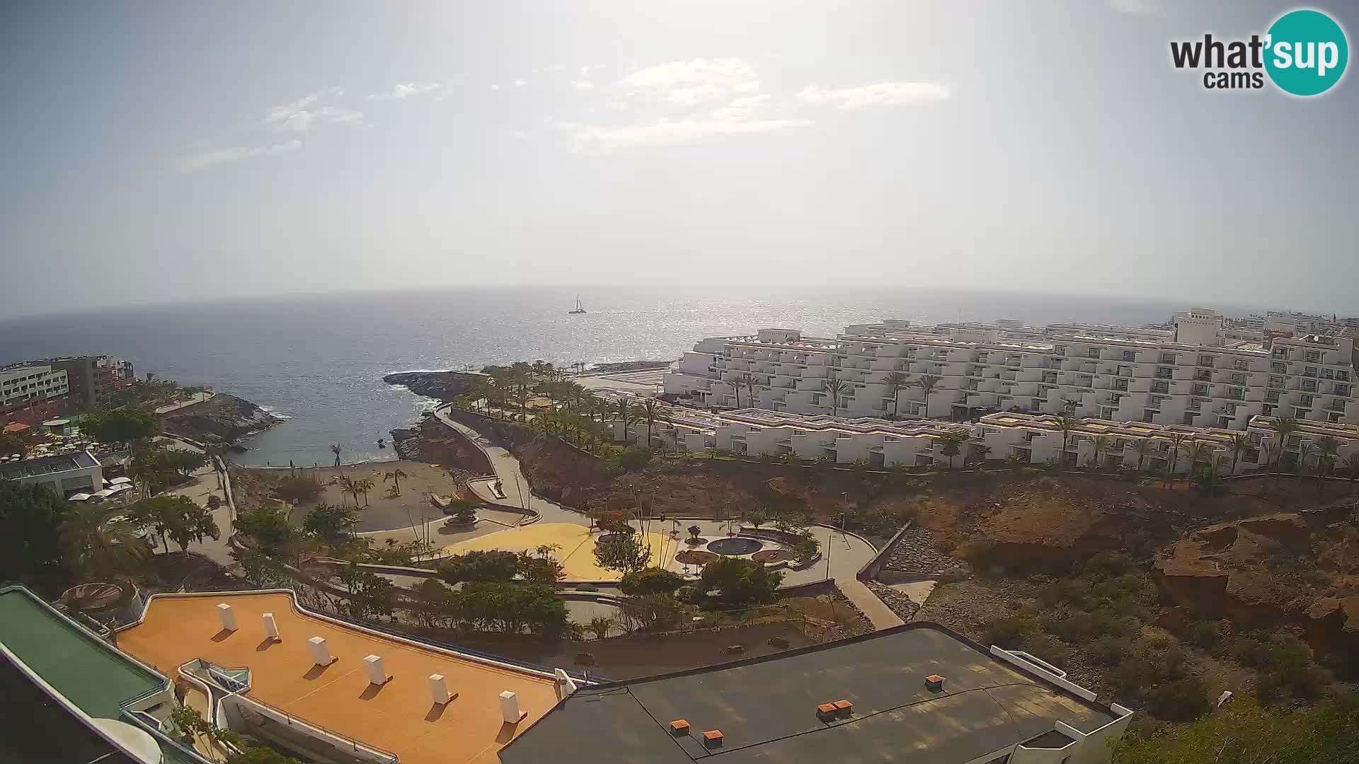 Live-Webcam Las Galgas Strand – Playa Paraiso – Insel La Gomera – Costa Adeje – Teneriffa