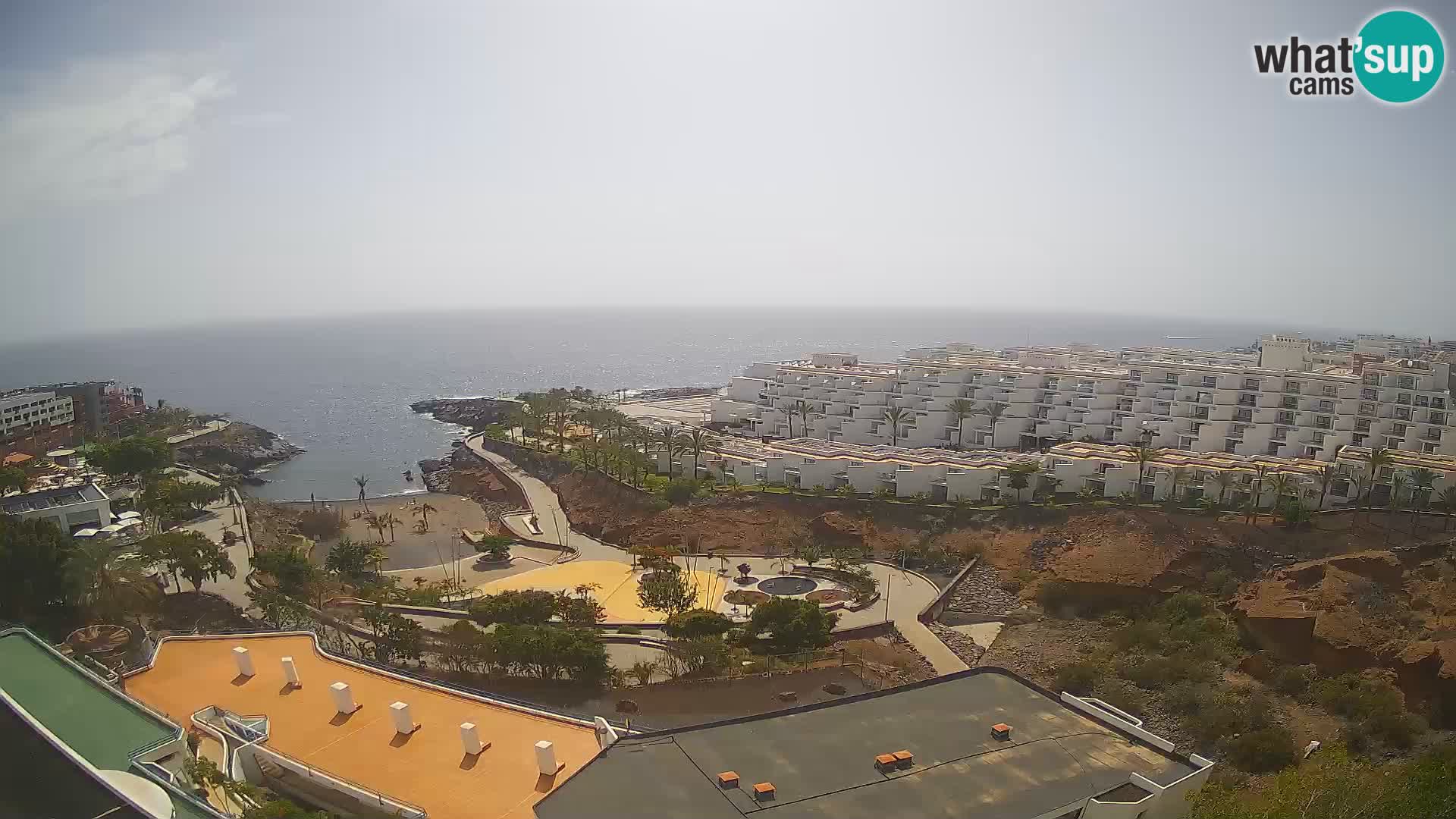 Webcam en direct Playa de Las Galgas – Playa Paraiso – île de La Gomera – Costa Adeje – Tenerife