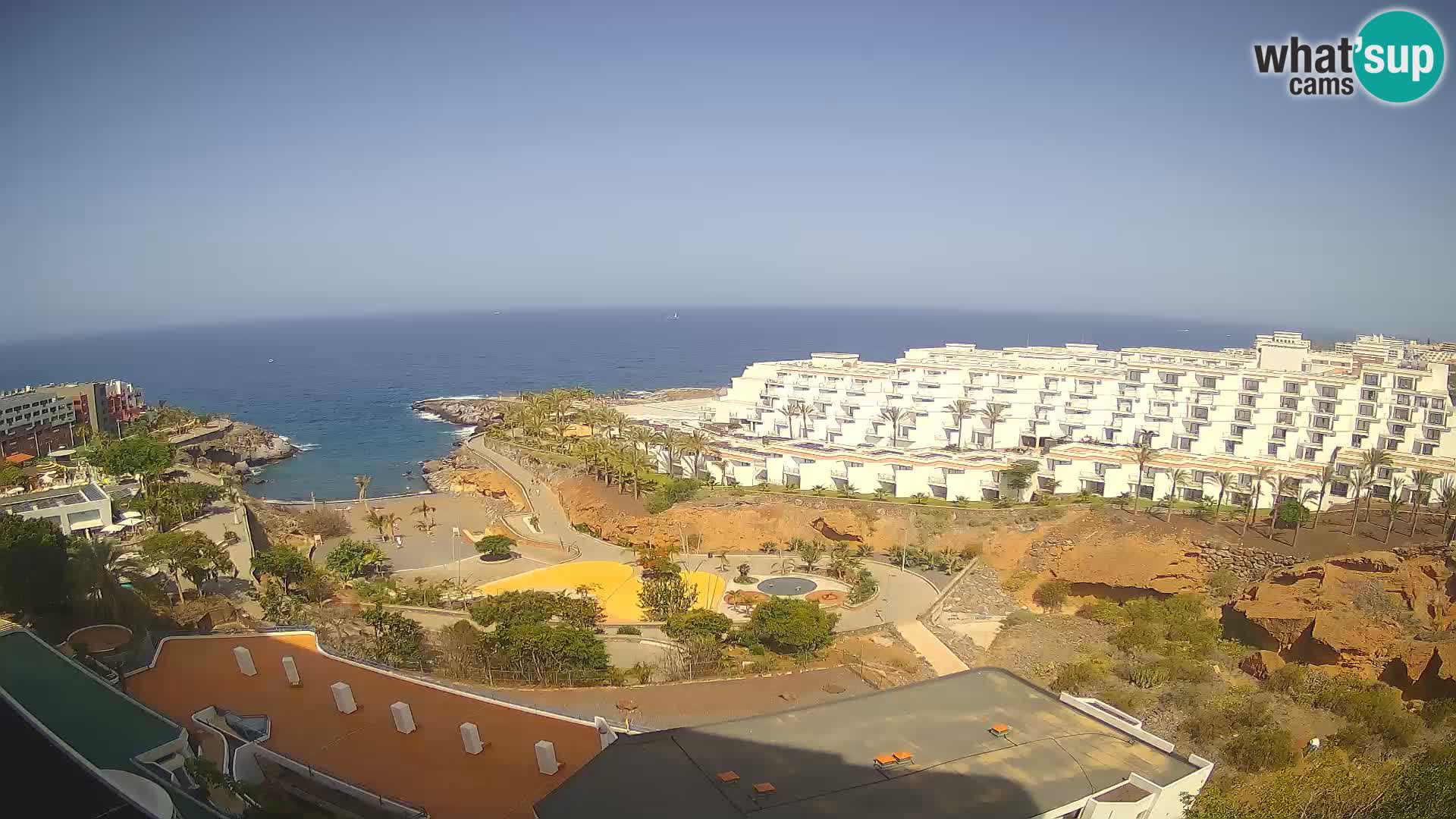 Webcam en vivo Playa de Las Galgas – Playa Paraíso – Isla de La Gomera – Costa Adeje – Tenerife