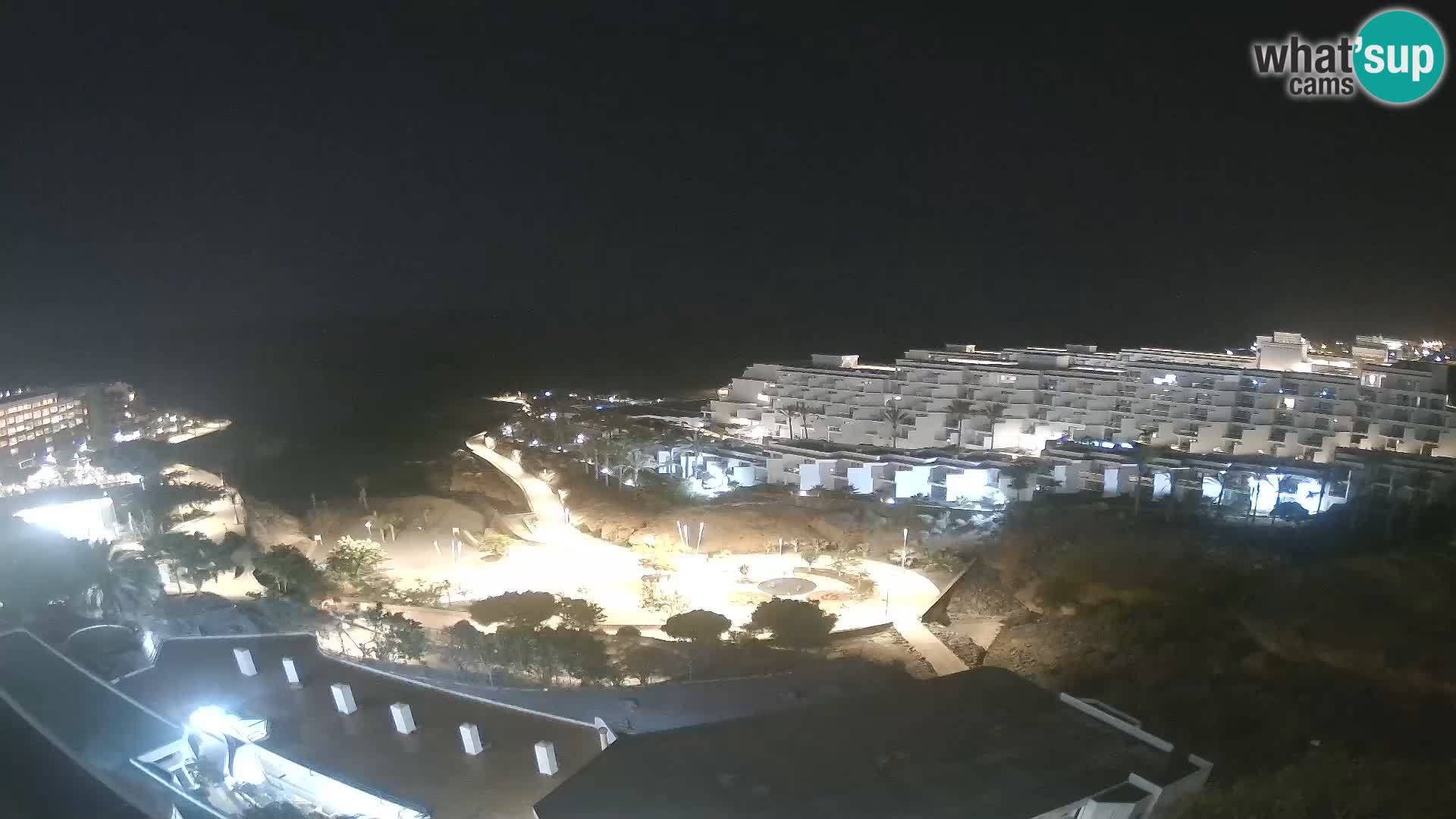 Live webcam Playa de Las Galgas – Playa Paraiso – La Gomera island – Adeje – Tenerife