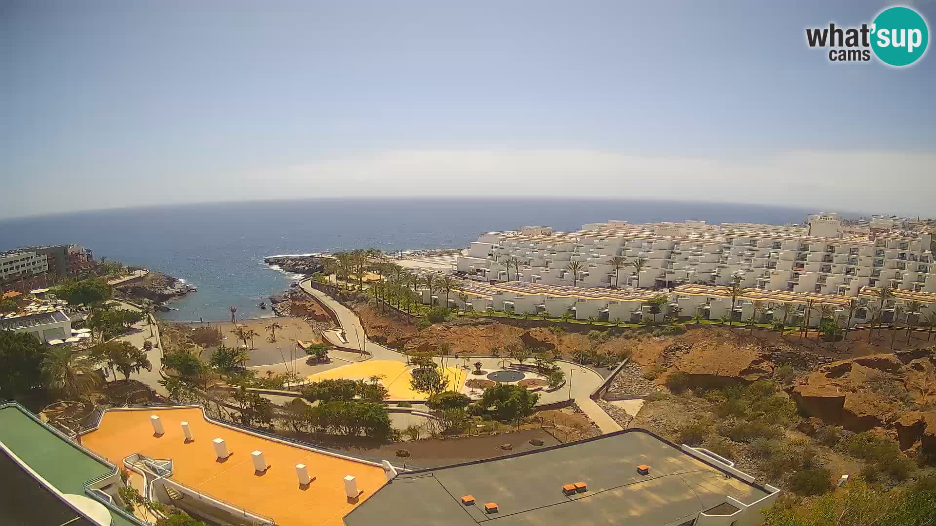 Live-Webcam Las Galgas Strand – Playa Paraiso – Insel La Gomera – Costa Adeje – Teneriffa