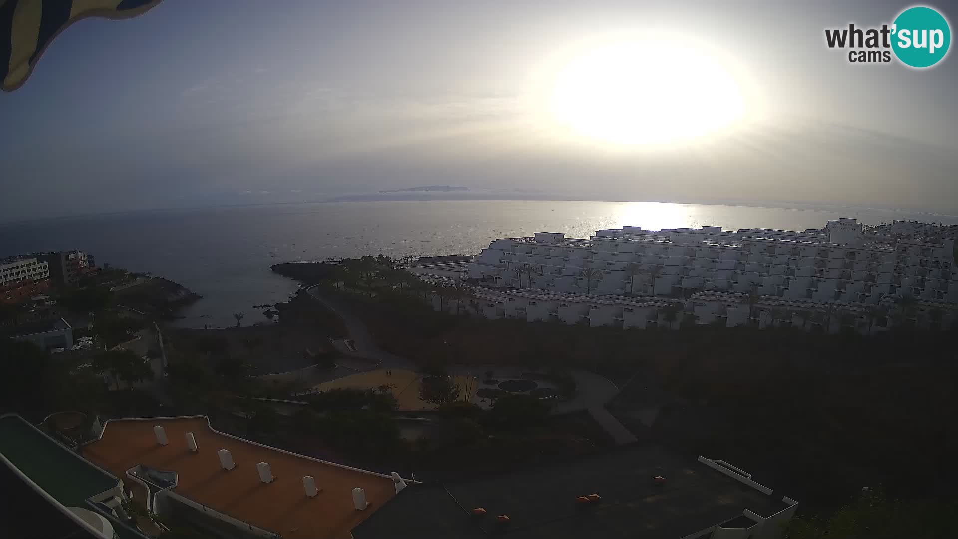 Live-Webcam Las Galgas Strand – Playa Paraiso – Insel La Gomera – Costa Adeje – Teneriffa
