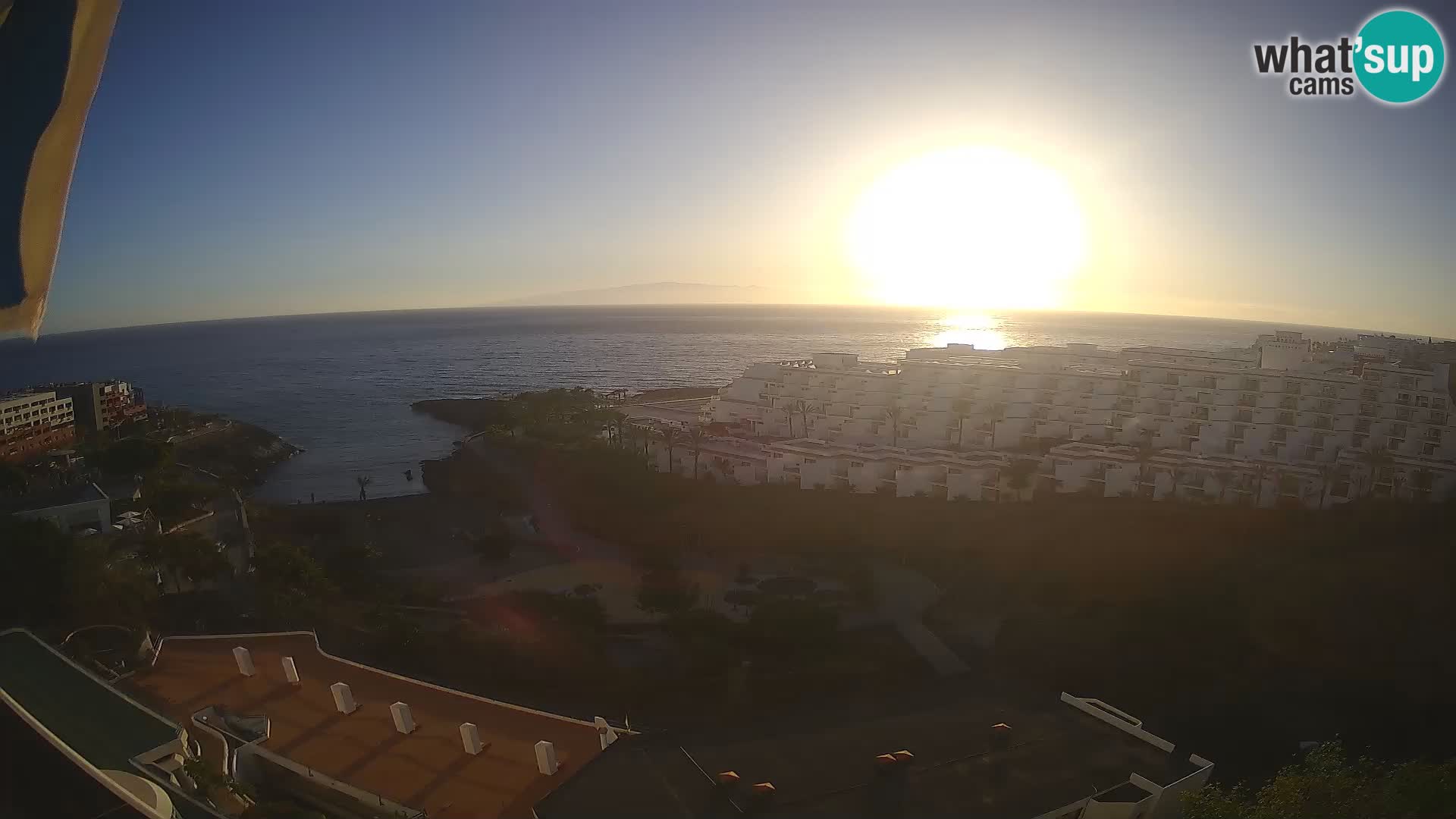 Webcam live spiaggia Las Galgas – Playa Paraiso – Isola La Gomera – Costa Adeje – Tenerife