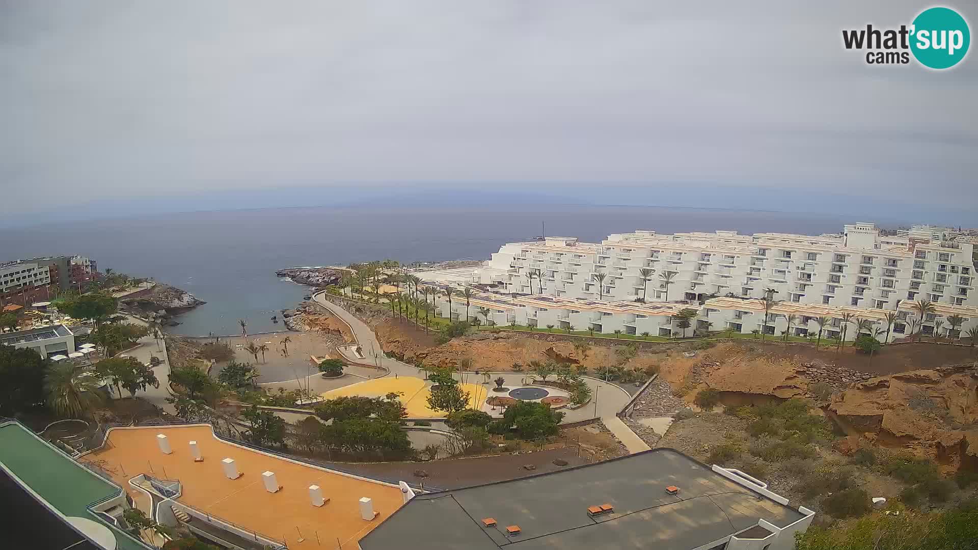Web kamera uživo Playa de Las Galgas – Playa Paraiso – otok La Gomera – Costa Adeje – Tenerife