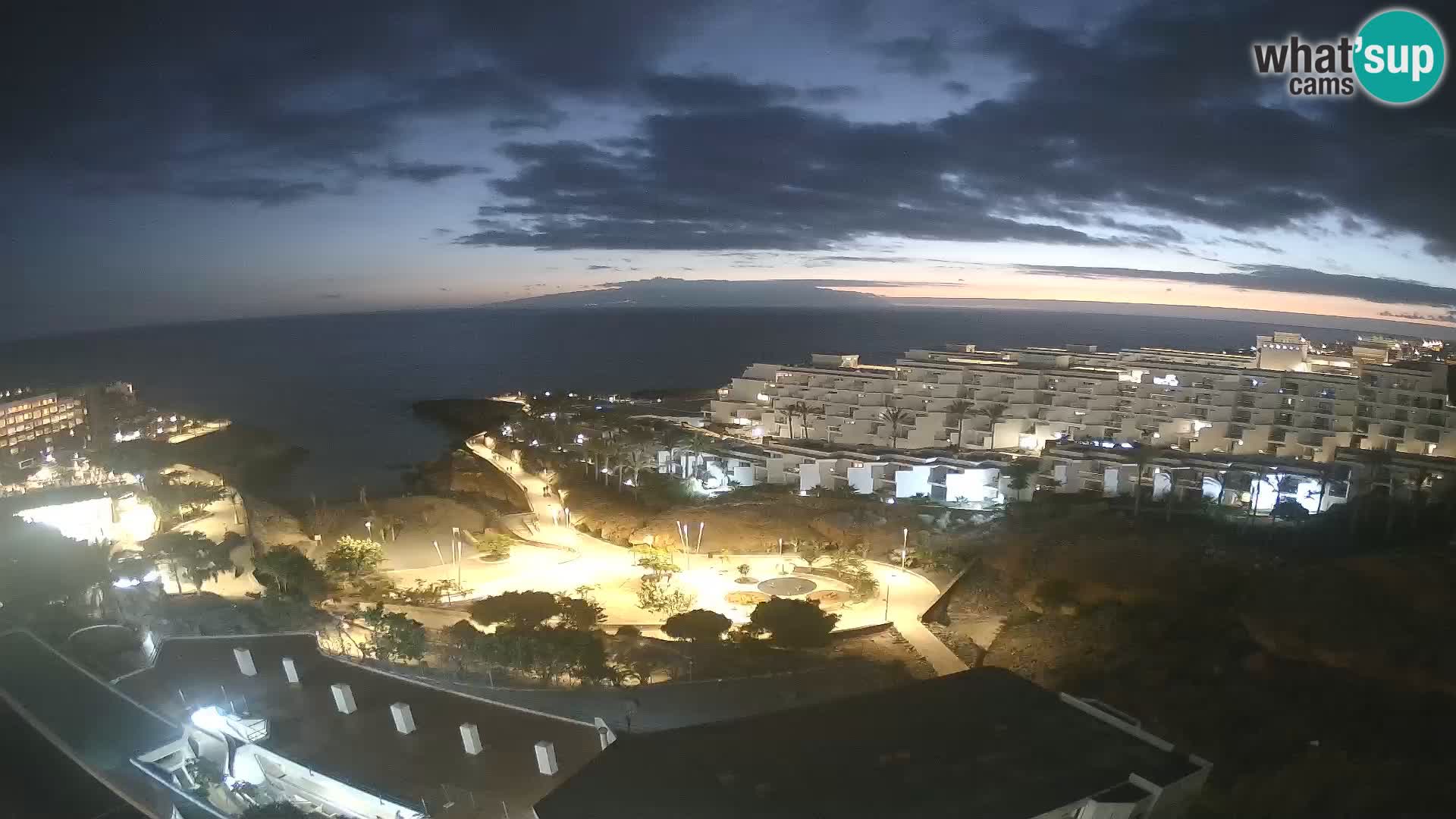 Webcam live spiaggia Las Galgas – Playa Paraiso – Isola La Gomera – Costa Adeje – Tenerife