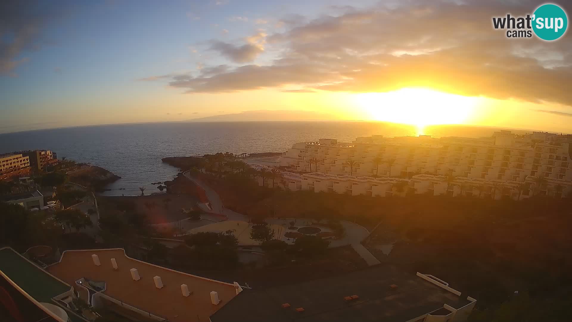 Webcam live spiaggia Las Galgas – Playa Paraiso – Isola La Gomera – Costa Adeje – Tenerife