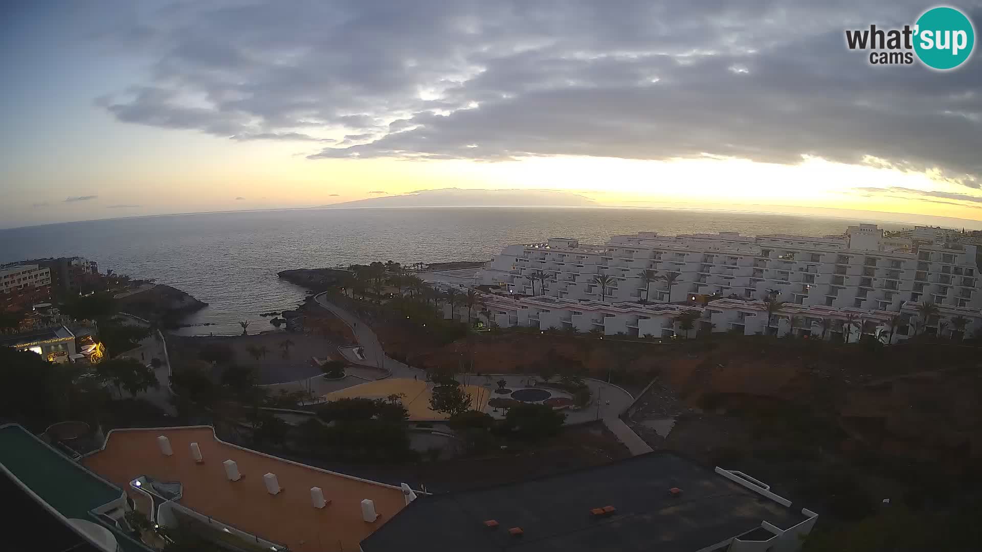 Webcam live spiaggia Las Galgas – Playa Paraiso – Isola La Gomera – Costa Adeje – Tenerife