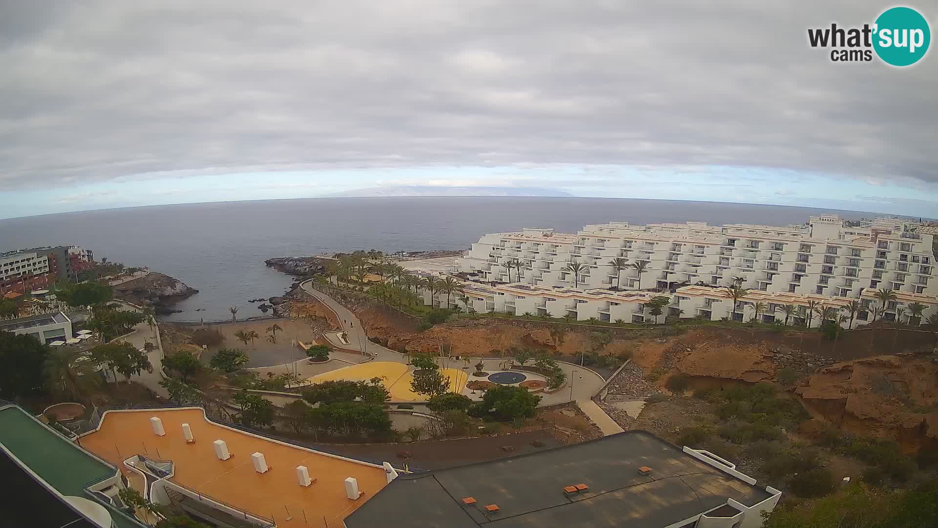 Webcam en direct Playa de Las Galgas – Playa Paraiso – île de La Gomera – Costa Adeje – Tenerife