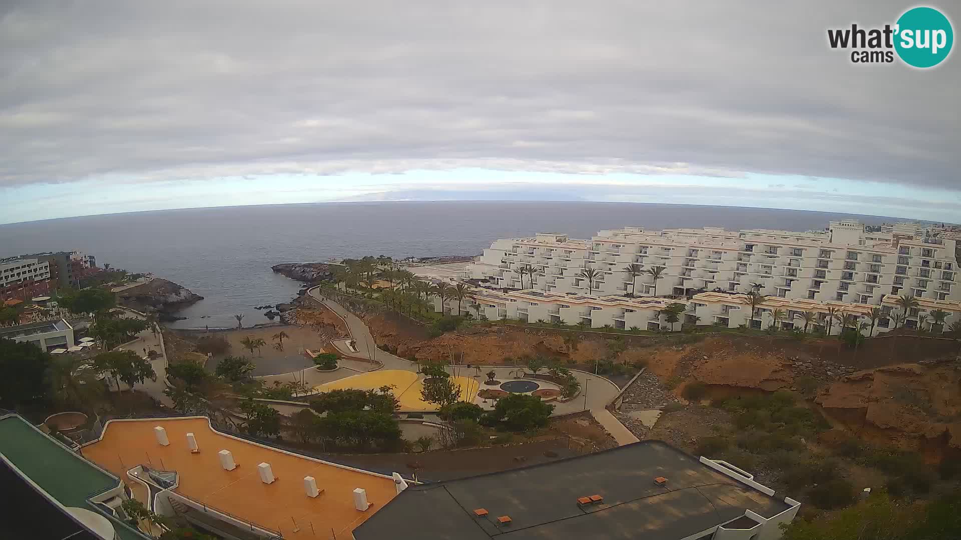 Webcam en vivo Playa de Las Galgas – Playa Paraíso – Isla de La Gomera – Costa Adeje – Tenerife
