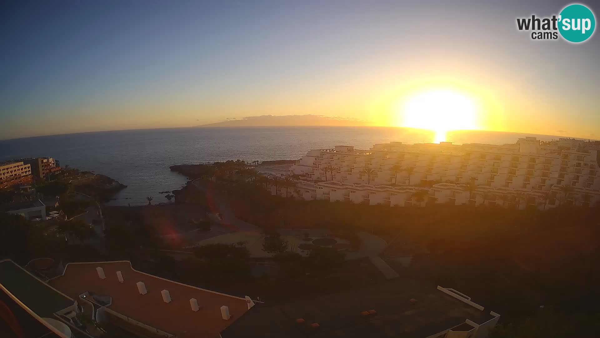 Webcam live spiaggia Las Galgas – Playa Paraiso – Isola La Gomera – Costa Adeje – Tenerife