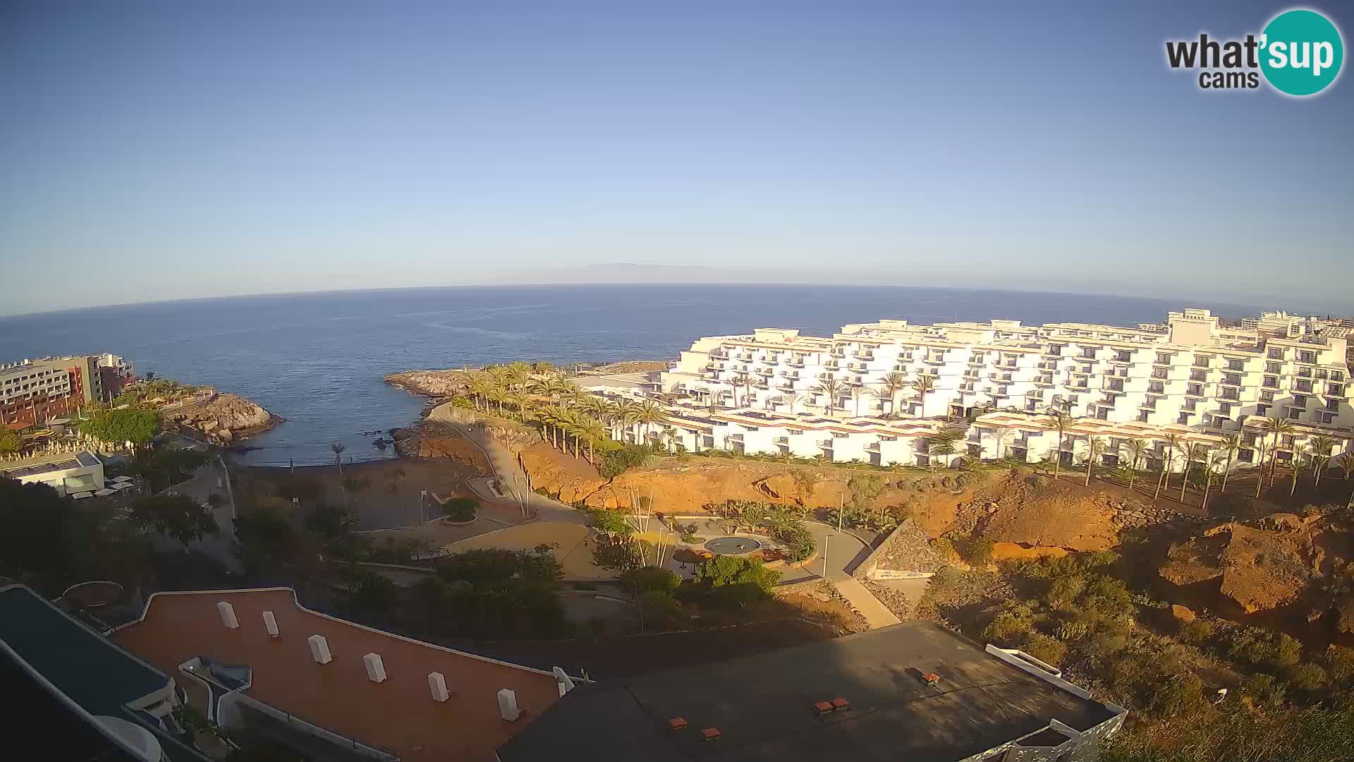 Webcam live spiaggia Las Galgas – Playa Paraiso – Isola La Gomera – Costa Adeje – Tenerife