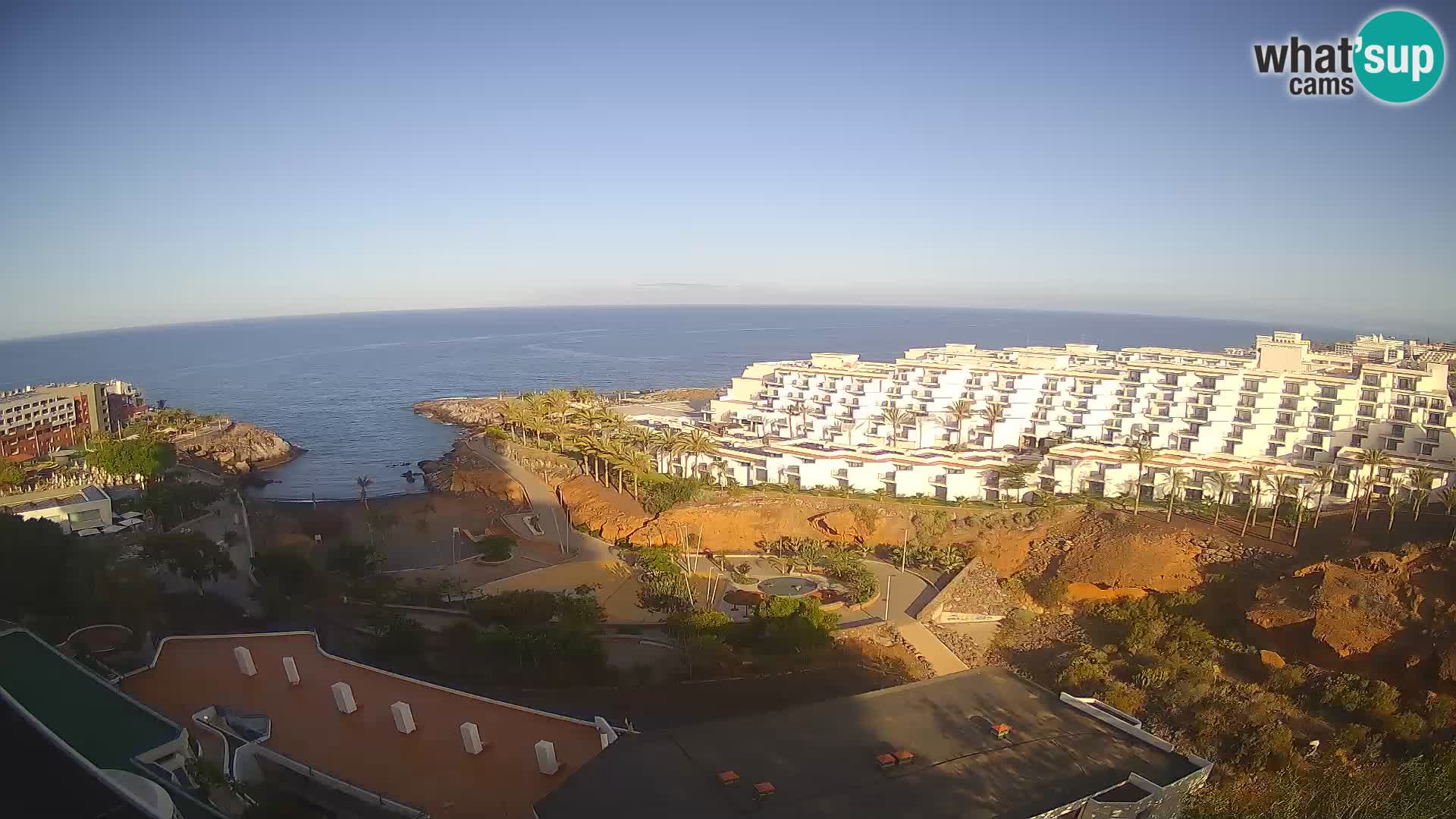 Webcam en vivo Playa de Las Galgas – Playa Paraíso – Isla de La Gomera – Costa Adeje – Tenerife
