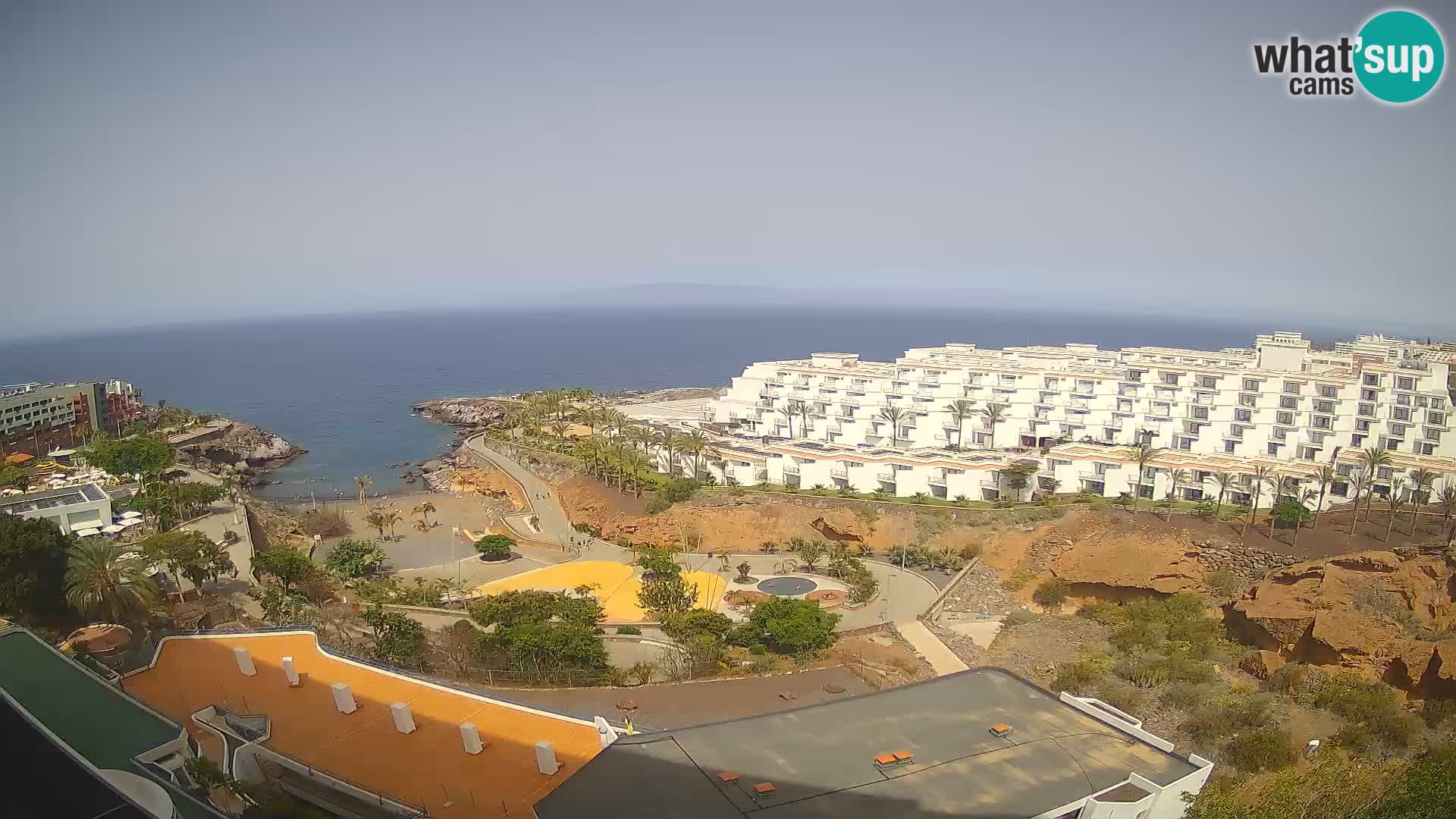 Webcam en direct Playa de Las Galgas – Playa Paraiso – île de La Gomera – Costa Adeje – Tenerife