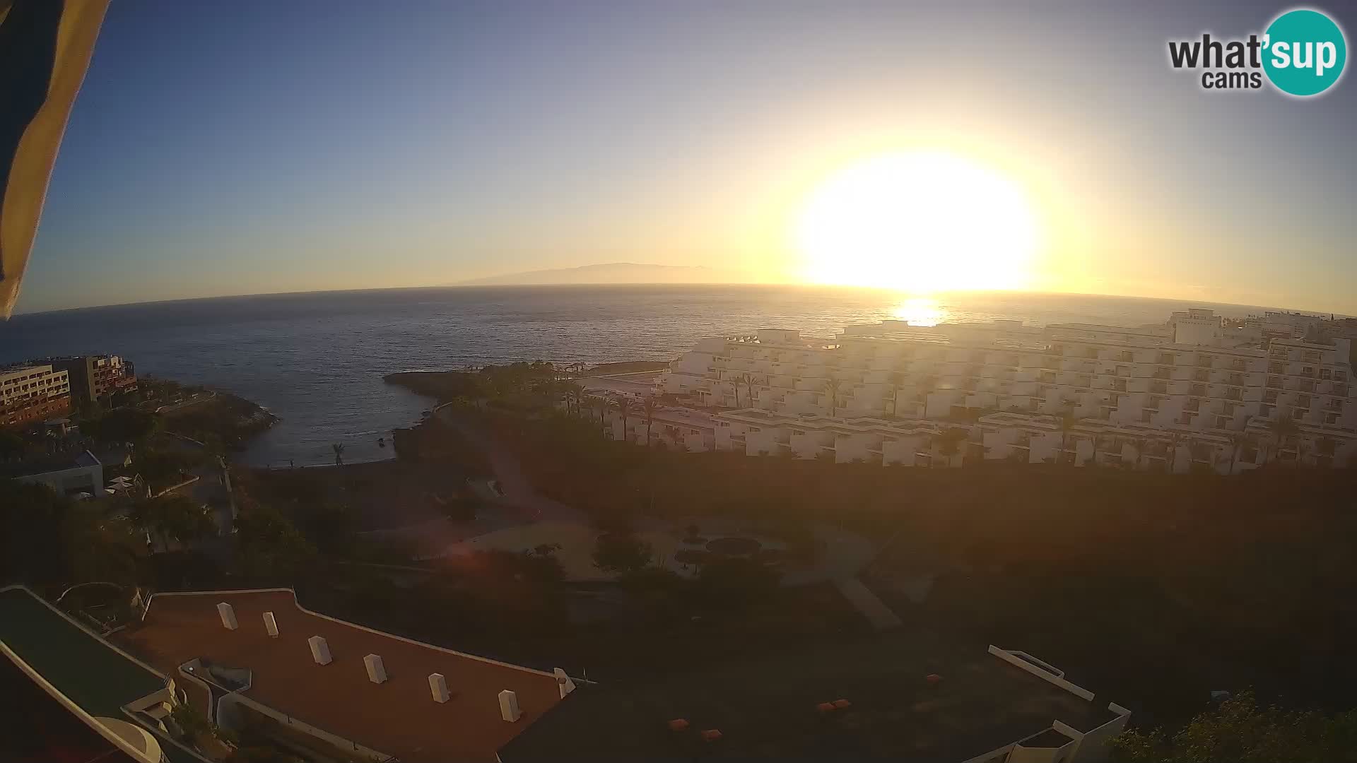 Spletna kamera v živo Las Galgas plaža – Playa Paraiso – otok La Gomera – Costa Adeje – Tenerife