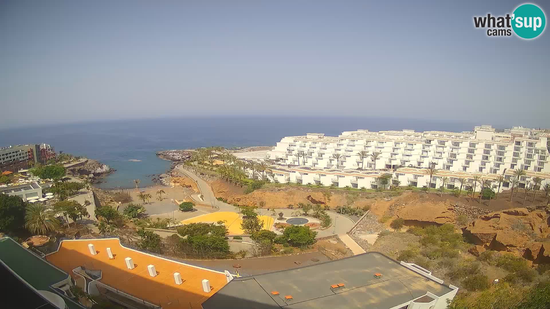 Webcam en direct Playa de Las Galgas – Playa Paraiso – île de La Gomera – Costa Adeje – Tenerife