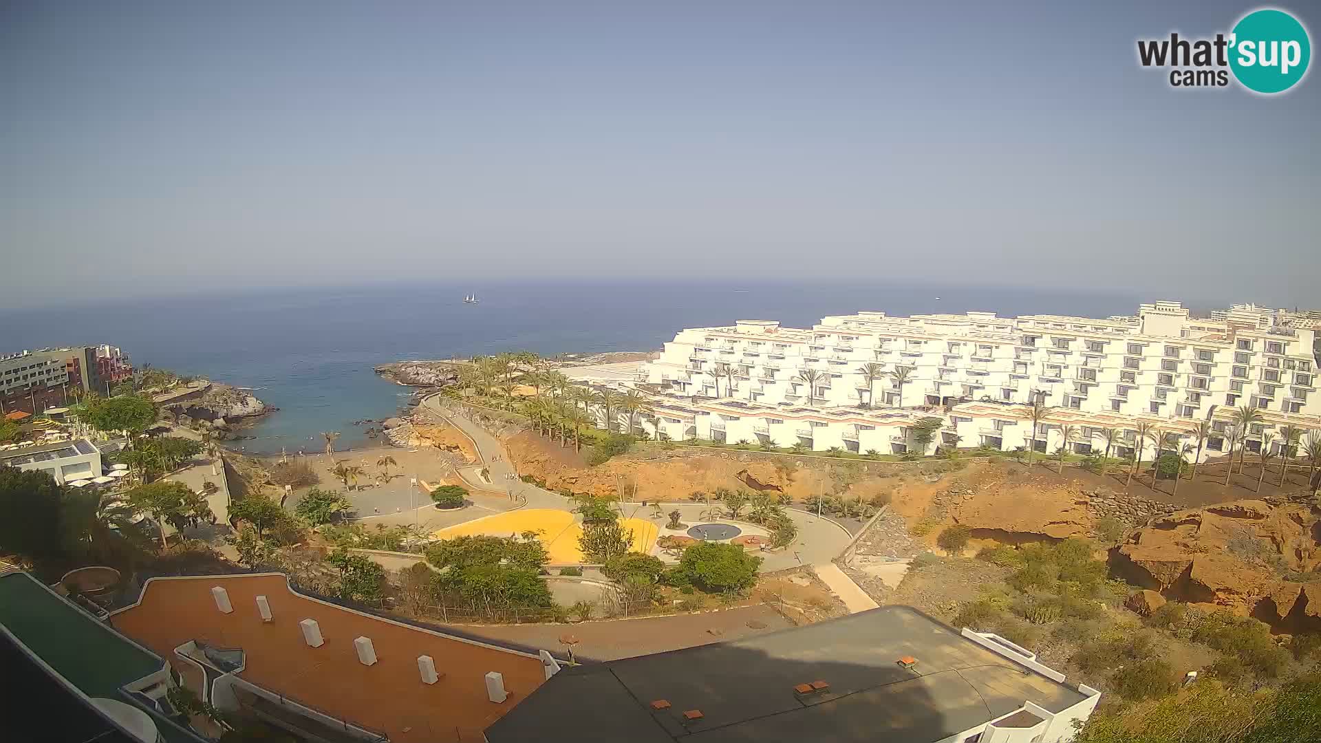 Web kamera uživo Playa de Las Galgas – Playa Paraiso – otok La Gomera – Costa Adeje – Tenerife