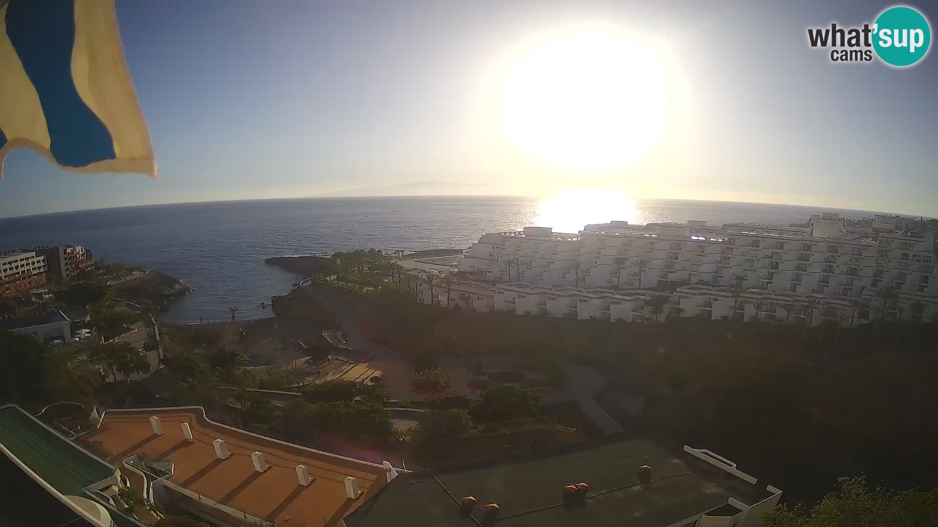 Webcam en vivo Playa de Las Galgas – Playa Paraíso – Isla de La Gomera – Costa Adeje – Tenerife