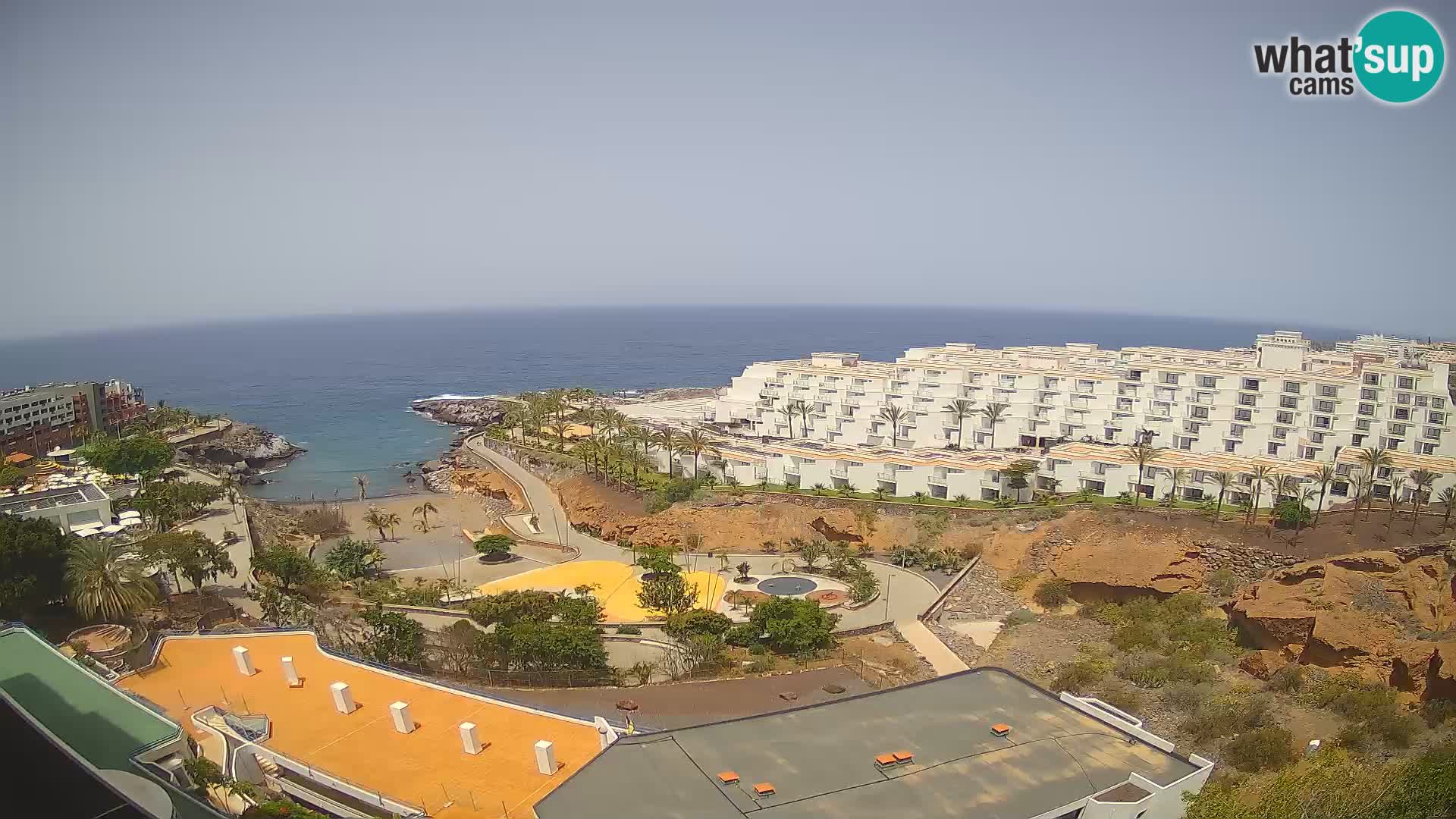 Webcam live spiaggia Las Galgas – Playa Paraiso – Isola La Gomera – Costa Adeje – Tenerife