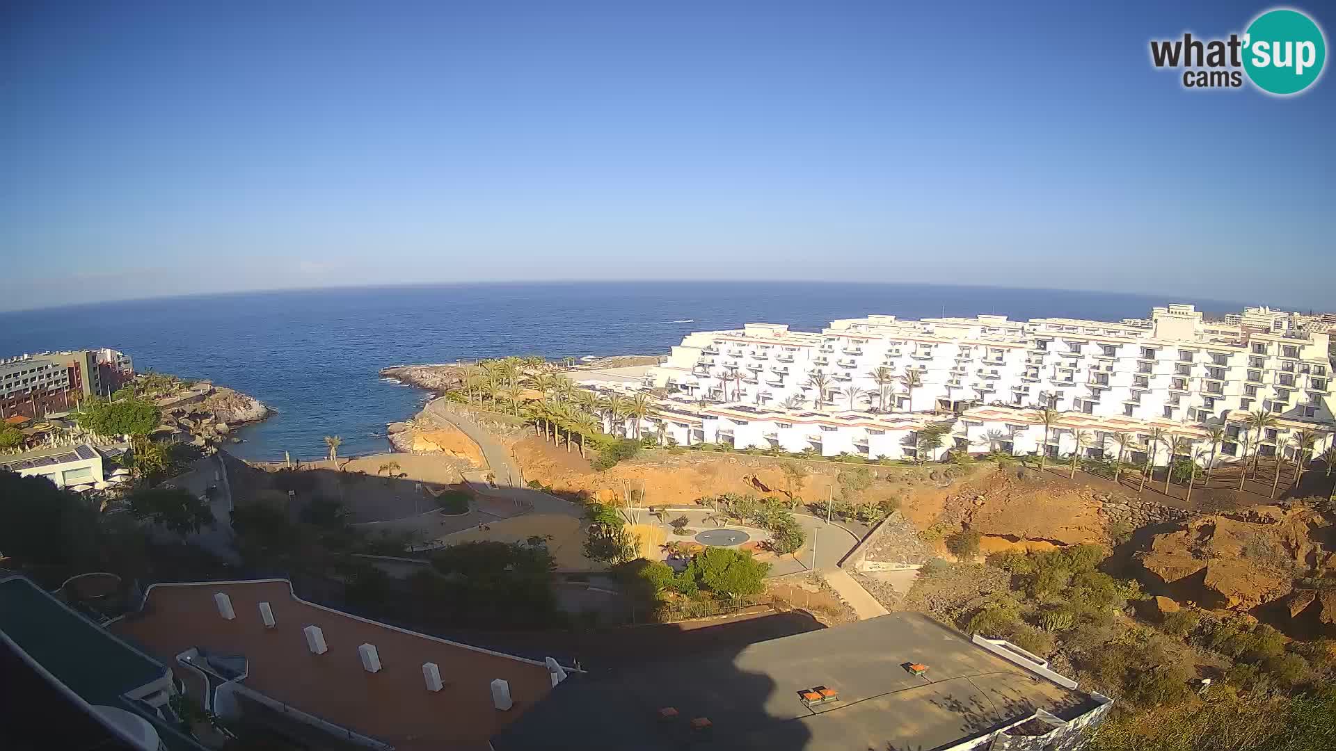 Live-Webcam Las Galgas Strand – Playa Paraiso – Insel La Gomera – Costa Adeje – Teneriffa