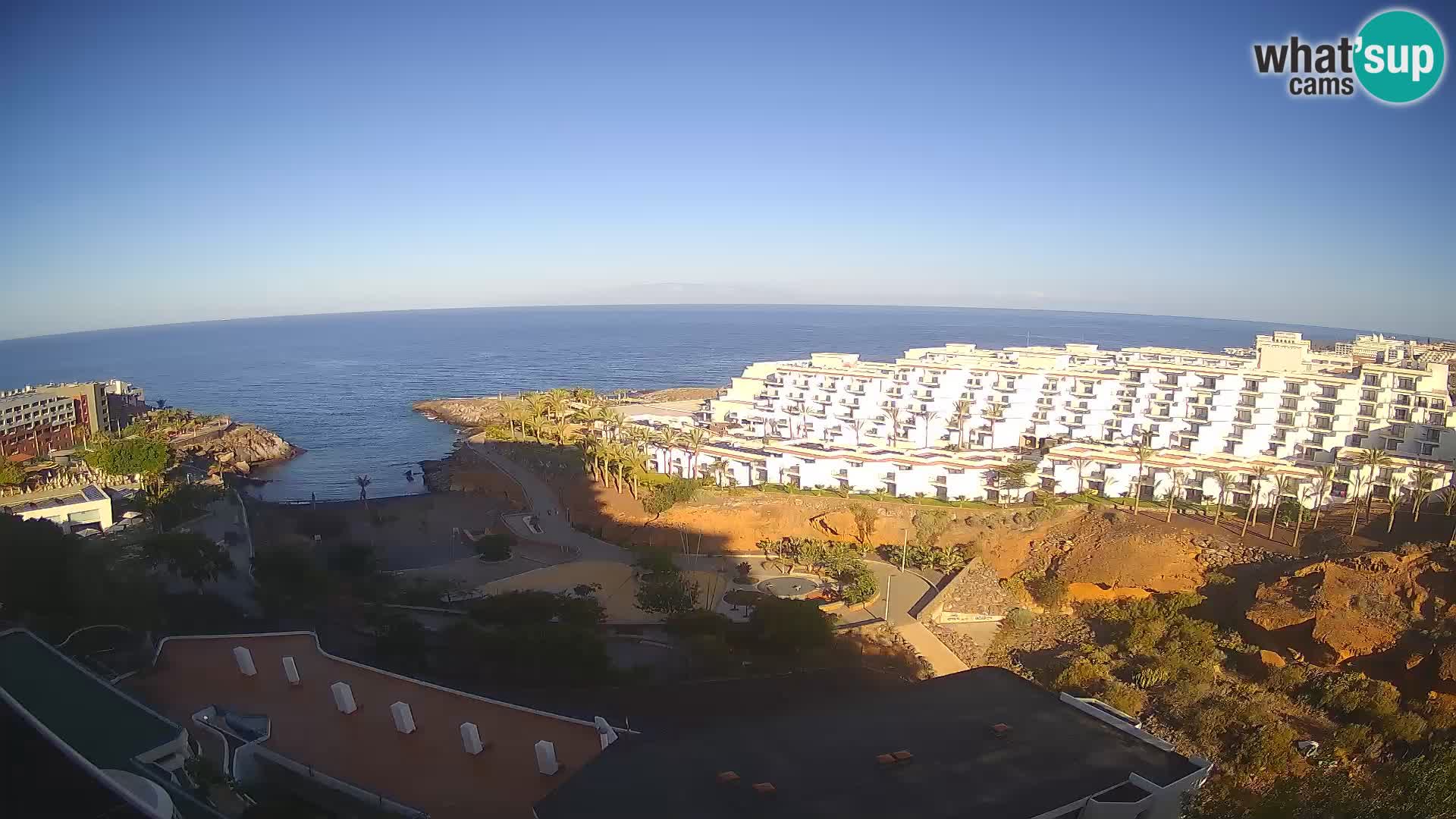 Web kamera uživo Playa de Las Galgas – Playa Paraiso – otok La Gomera – Costa Adeje – Tenerife