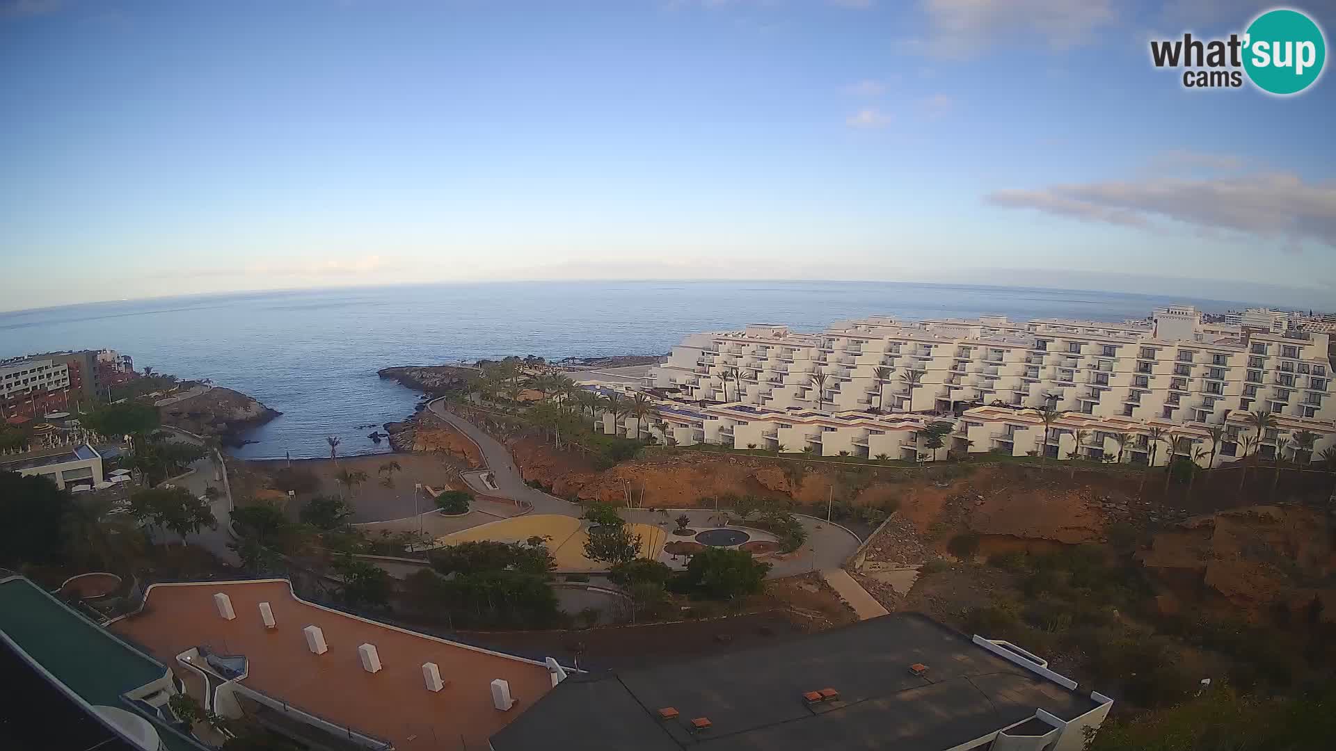 Webcam en vivo Playa de Las Galgas – Playa Paraíso – Isla de La Gomera – Costa Adeje – Tenerife