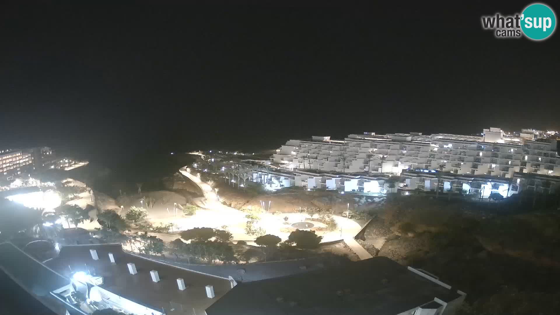 Live webcam Playa de Las Galgas – Playa Paraiso – La Gomera island – Adeje – Tenerife