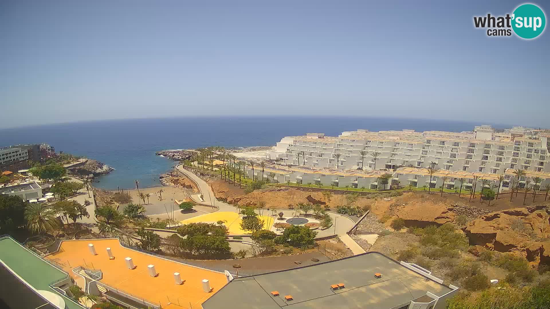 Webcam live spiaggia Las Galgas – Playa Paraiso – Isola La Gomera – Costa Adeje – Tenerife