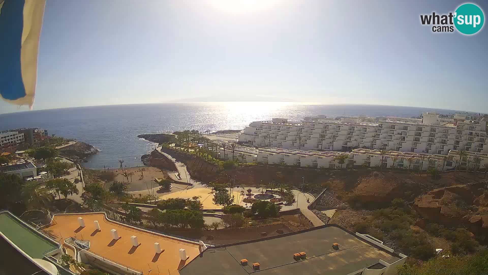 Web kamera uživo Playa de Las Galgas – Playa Paraiso – otok La Gomera – Costa Adeje – Tenerife