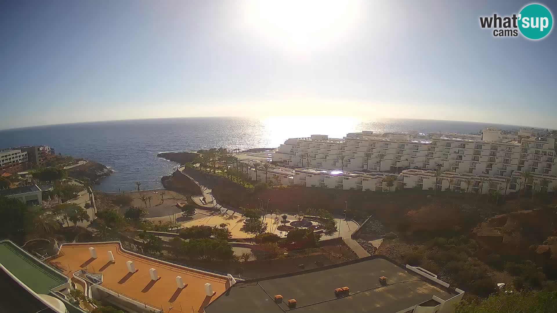Live-Webcam Las Galgas Strand – Playa Paraiso – Insel La Gomera – Costa Adeje – Teneriffa
