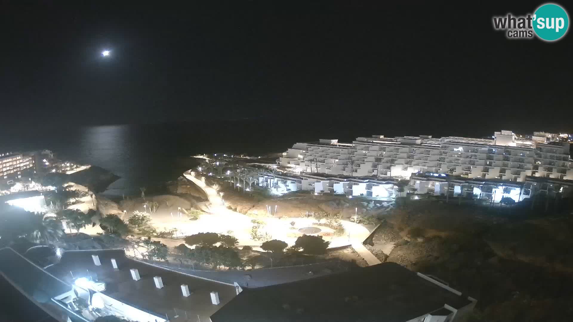 Live webcam Playa de Las Galgas – Playa Paraiso – La Gomera island – Adeje – Tenerife