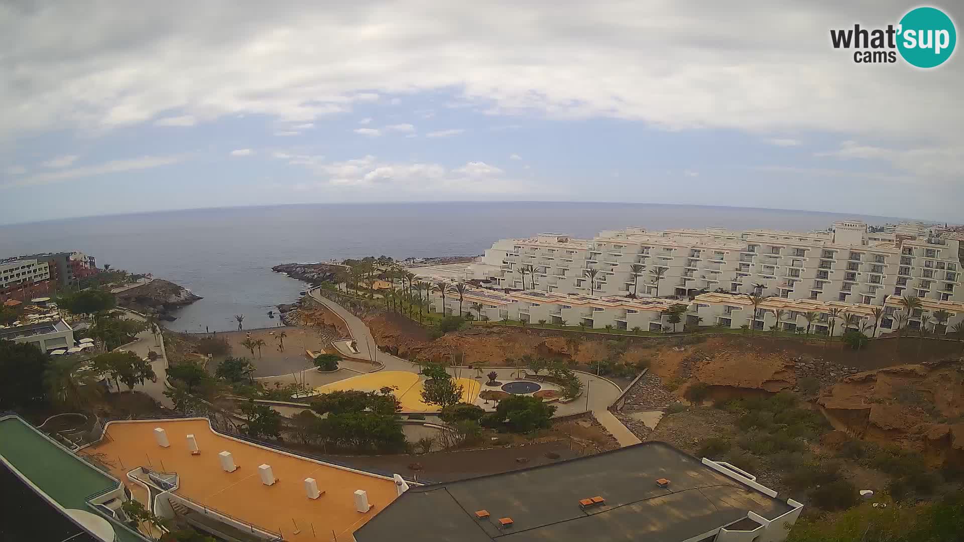 Live-Webcam Las Galgas Strand – Playa Paraiso – Insel La Gomera – Costa Adeje – Teneriffa