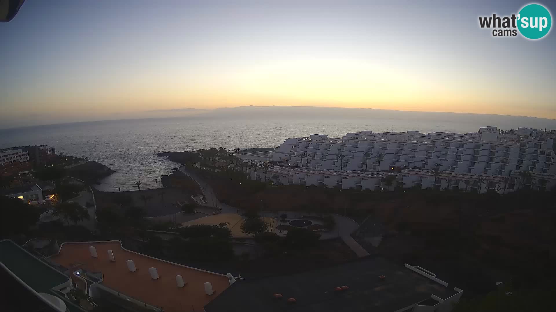 Live-Webcam Las Galgas Strand – Playa Paraiso – Insel La Gomera – Costa Adeje – Teneriffa