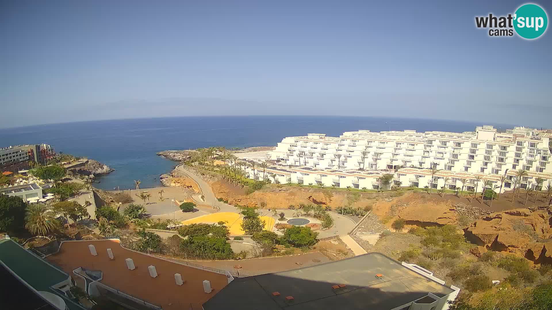 Live-Webcam Las Galgas Strand – Playa Paraiso – Insel La Gomera – Costa Adeje – Teneriffa