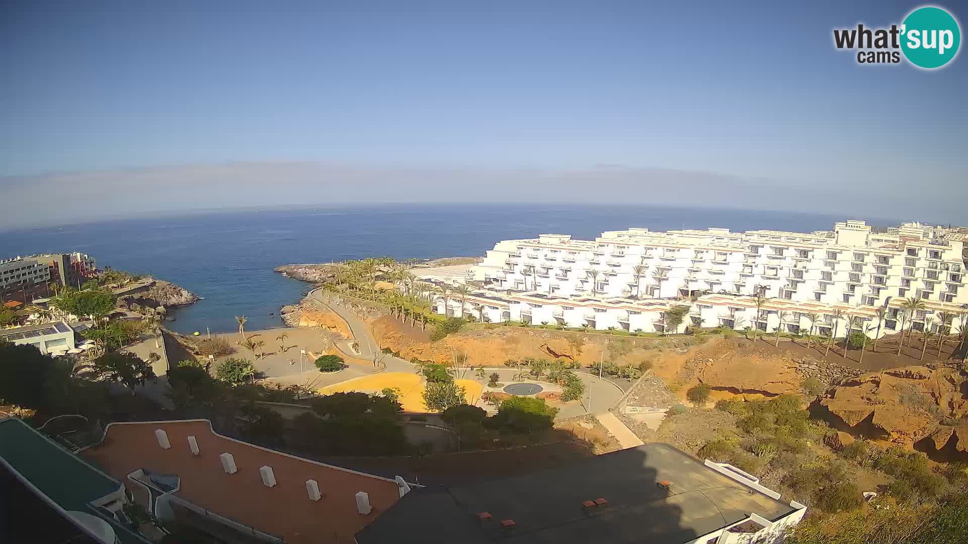 Webcam live spiaggia Las Galgas – Playa Paraiso – Isola La Gomera – Costa Adeje – Tenerife
