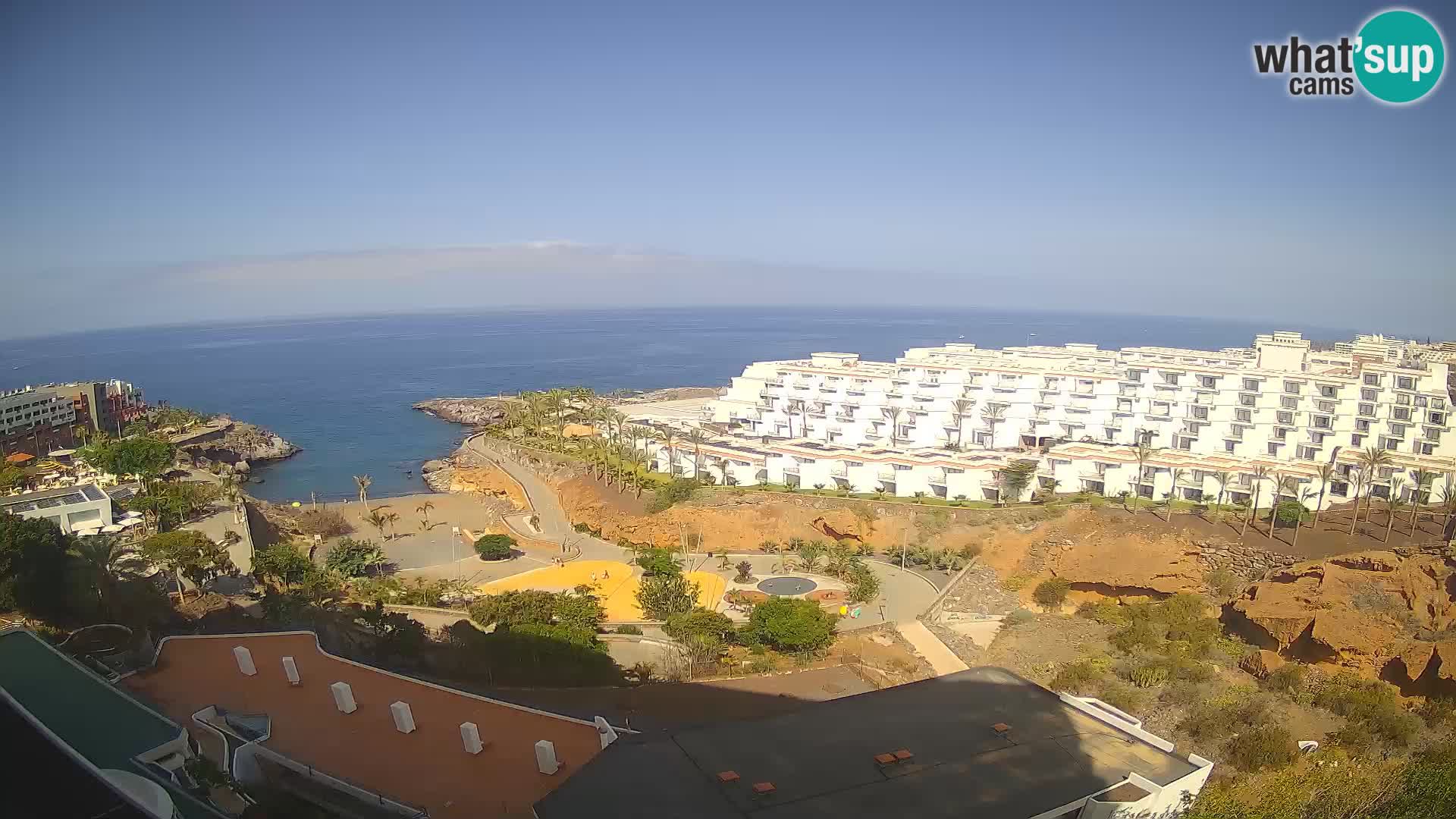 Webcam en vivo Playa de Las Galgas – Playa Paraíso – Isla de La Gomera – Costa Adeje – Tenerife