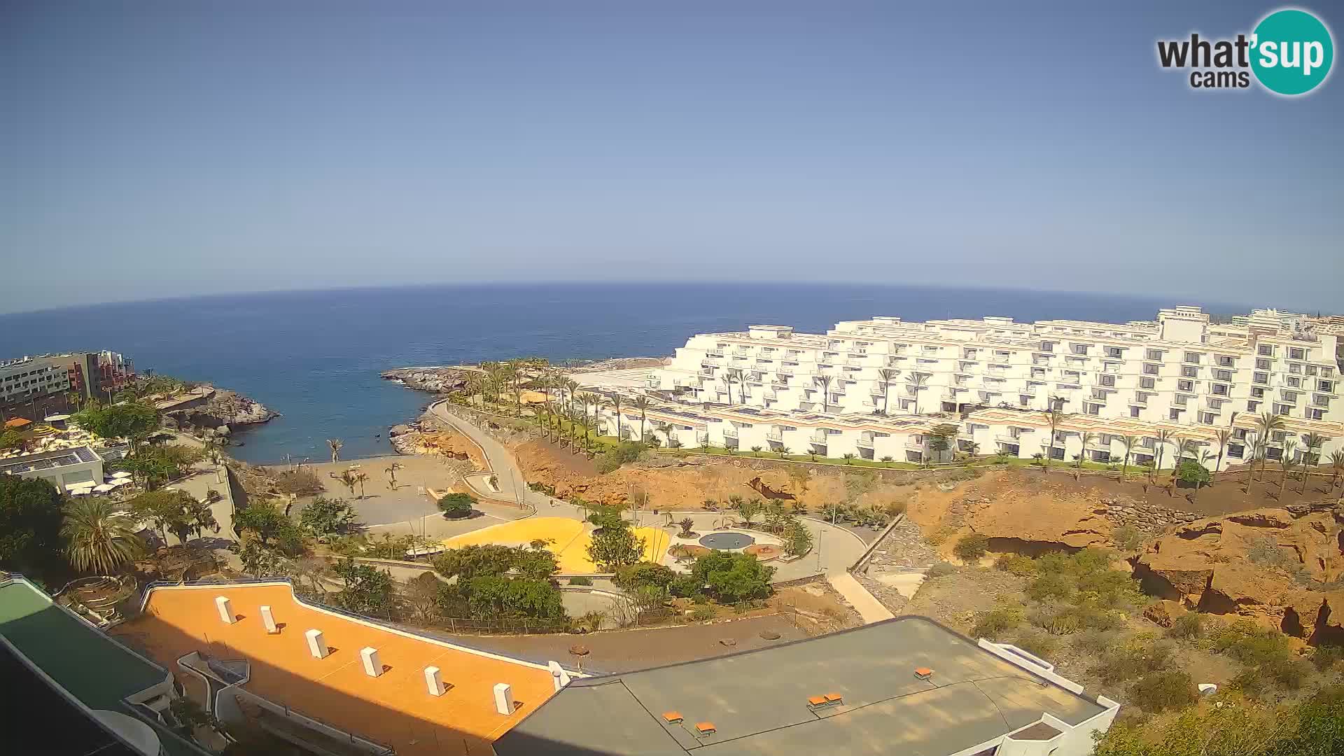 Web kamera uživo Playa de Las Galgas – Playa Paraiso – otok La Gomera – Costa Adeje – Tenerife
