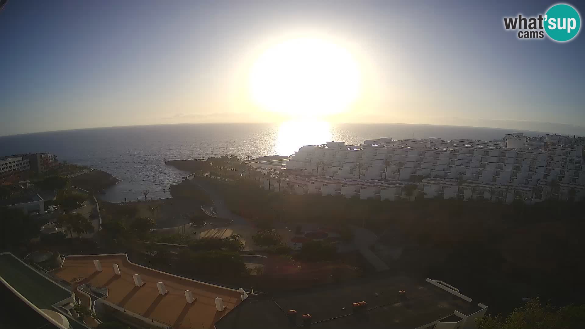 Spletna kamera v živo Las Galgas plaža – Playa Paraiso – otok La Gomera – Costa Adeje – Tenerife