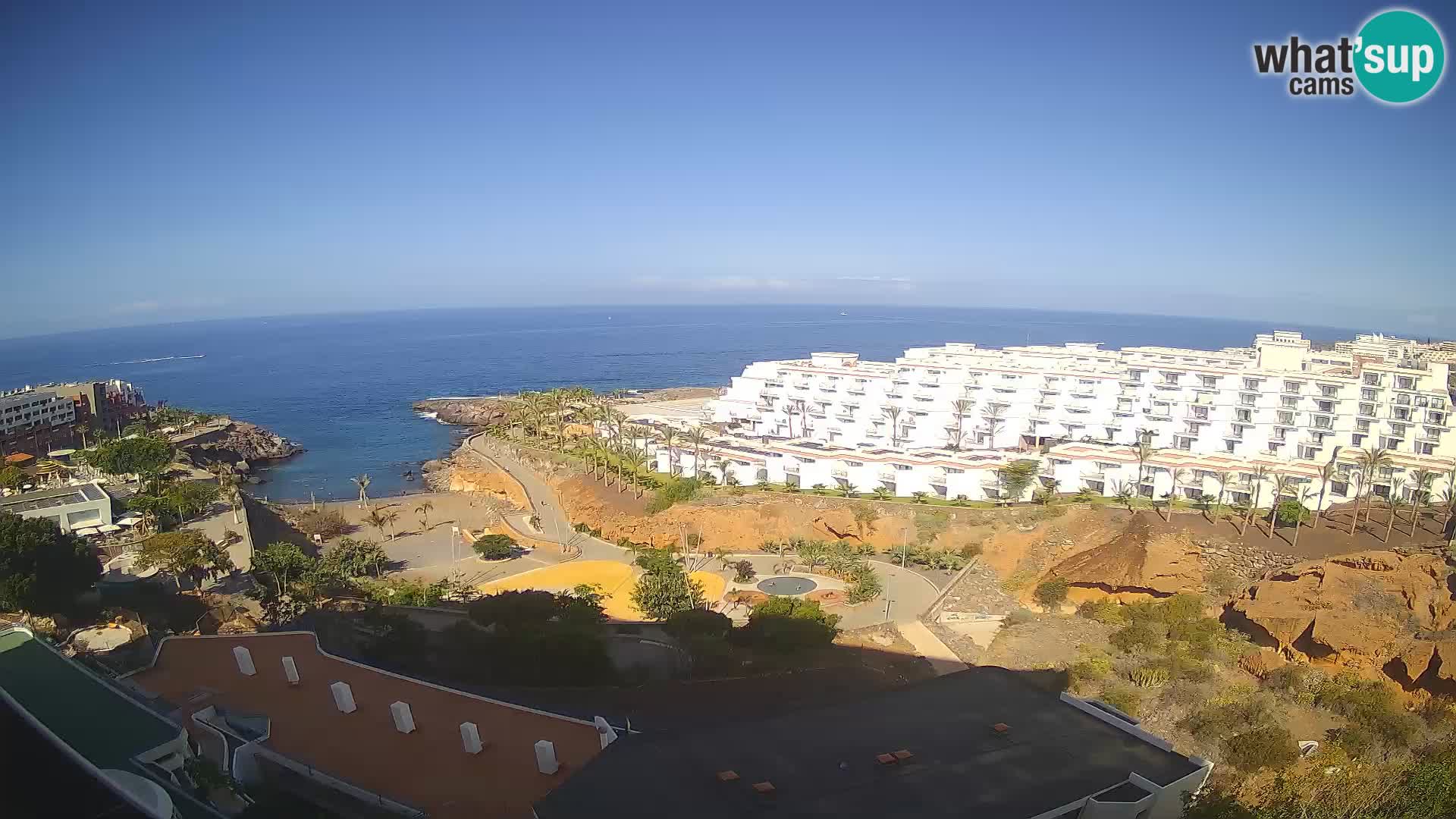 Webcam live spiaggia Las Galgas – Playa Paraiso – Isola La Gomera – Costa Adeje – Tenerife