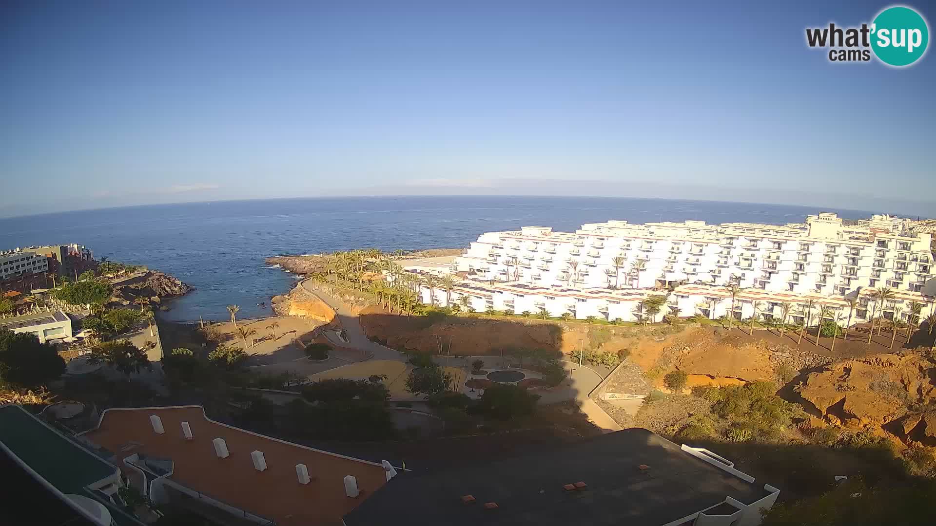 Live-Webcam Las Galgas Strand – Playa Paraiso – Insel La Gomera – Costa Adeje – Teneriffa